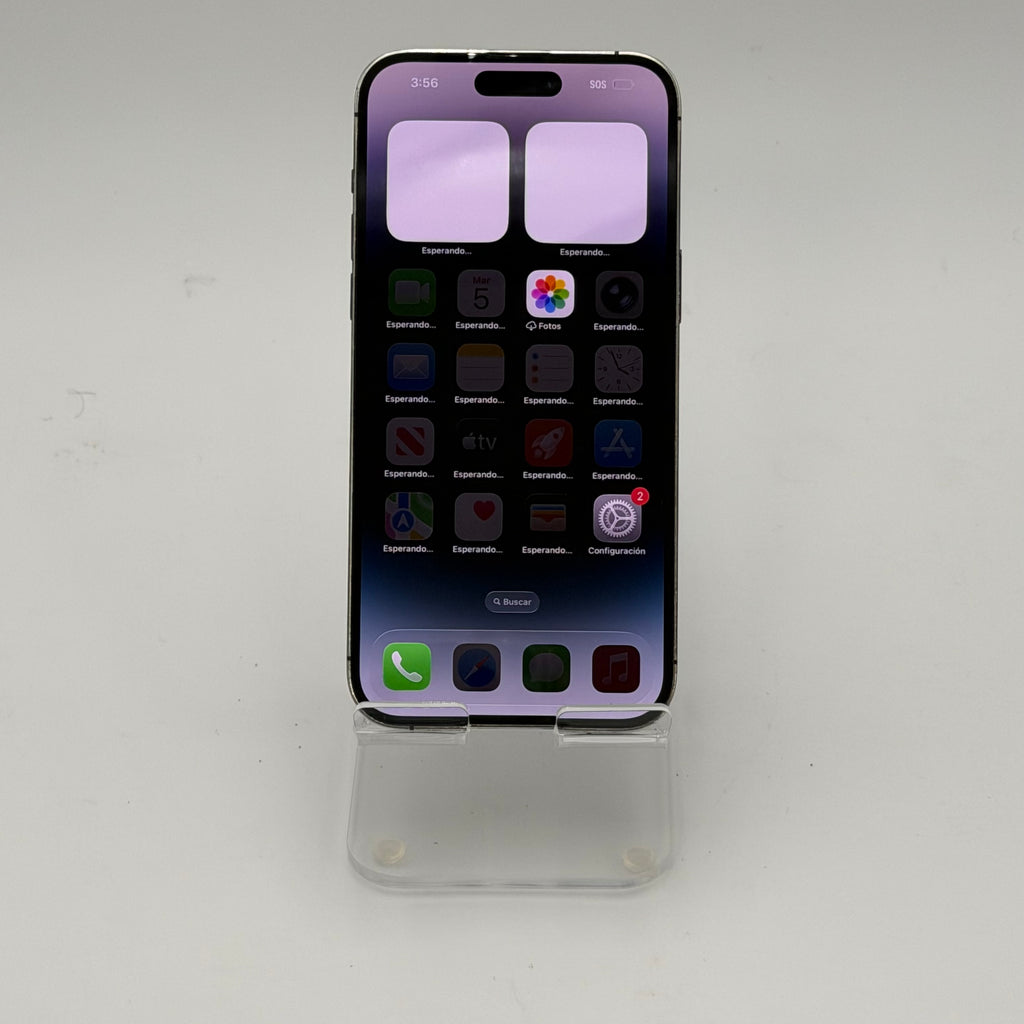 Apple iPhone 14 Pro Max 128GB (UNLOCKED) Black - 78% 🔋 Cracked Back
