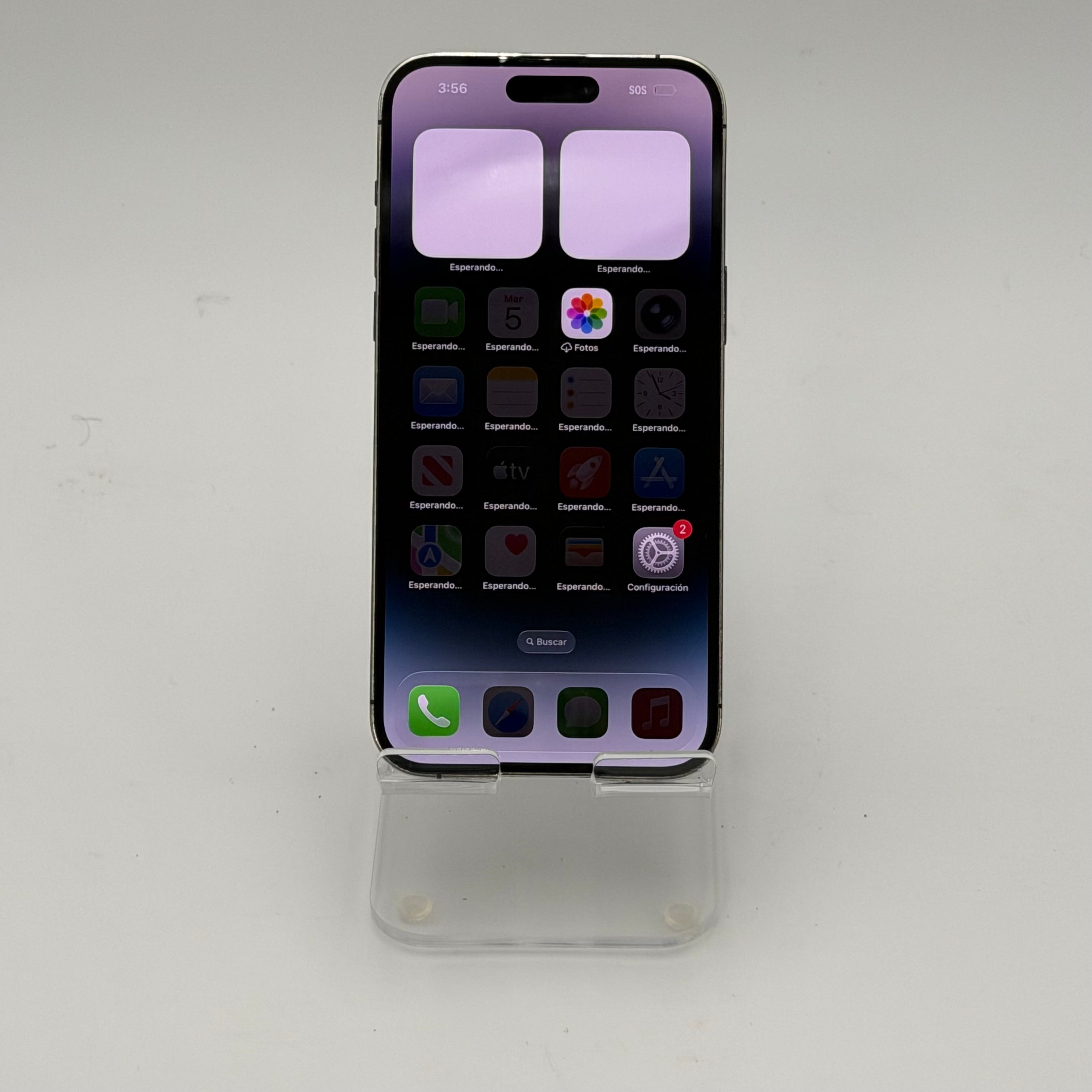 Apple iPhone 14 Pro Max 128GB (UNLOCKED) Black - 78% 🔋 Cracked Back