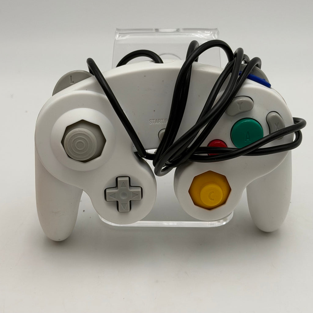 Working Aftermarket Nintendo GameCube Controller DOL-003 White