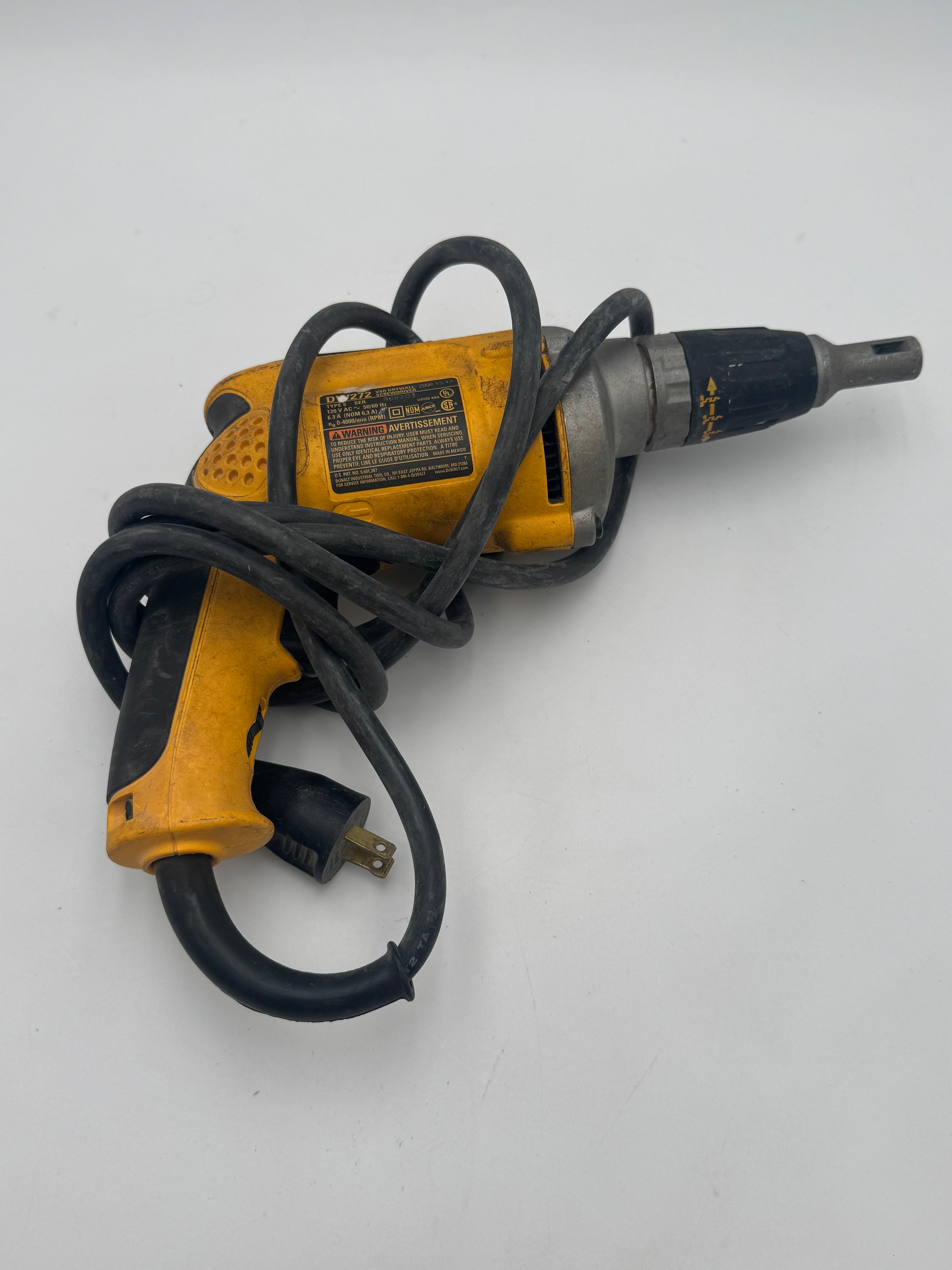 DeWalt Corded Drywall Screwdriver DW272 Power Tool