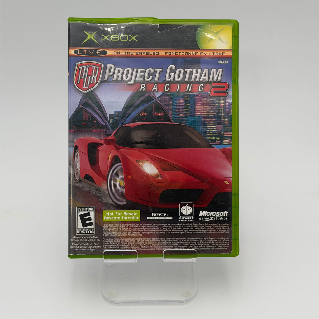 Project Gotham Racing 2 (Microsoft Xbox, 2003) Complete