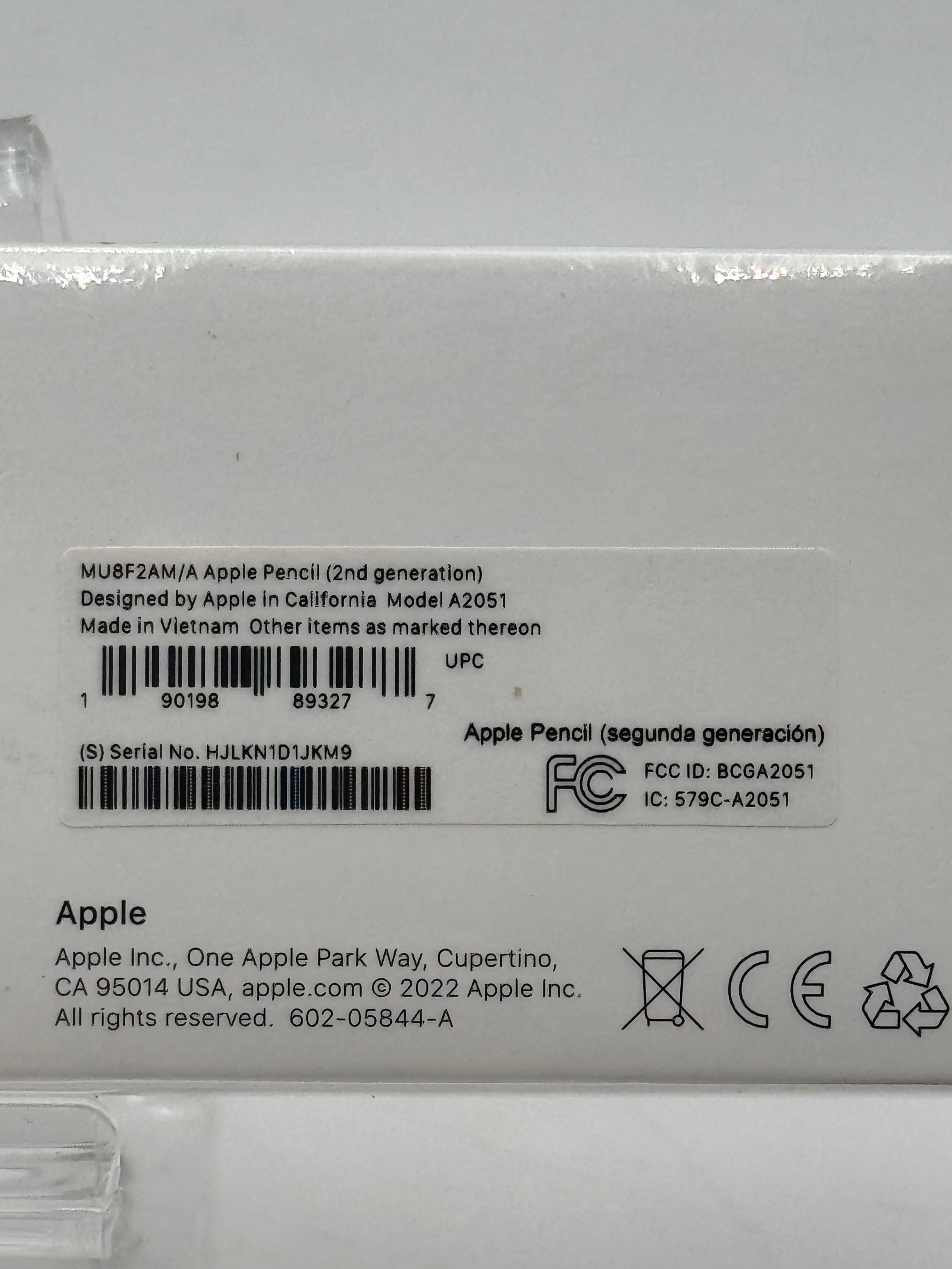 Apple Pencil (2nd Gen) 2051 - White