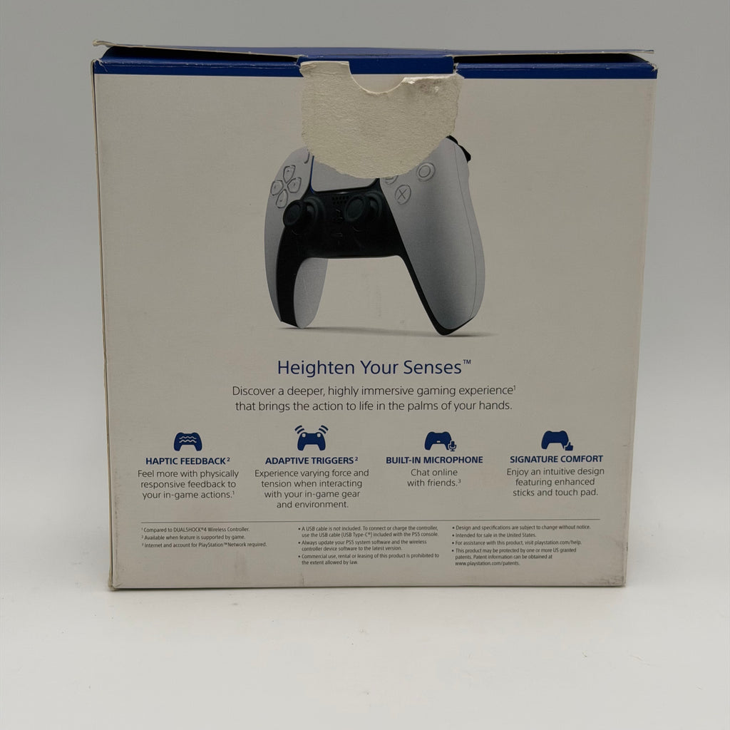 Sony PS5 CFI-ZCT1W Wireless Video Game Controller - White