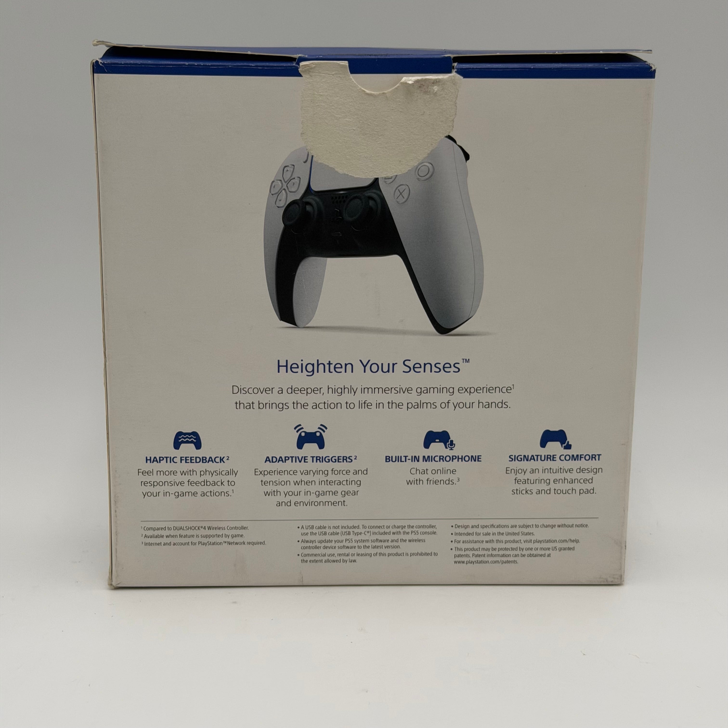 Sony PS5 CFI-ZCT1W Wireless Video Game Controller - White