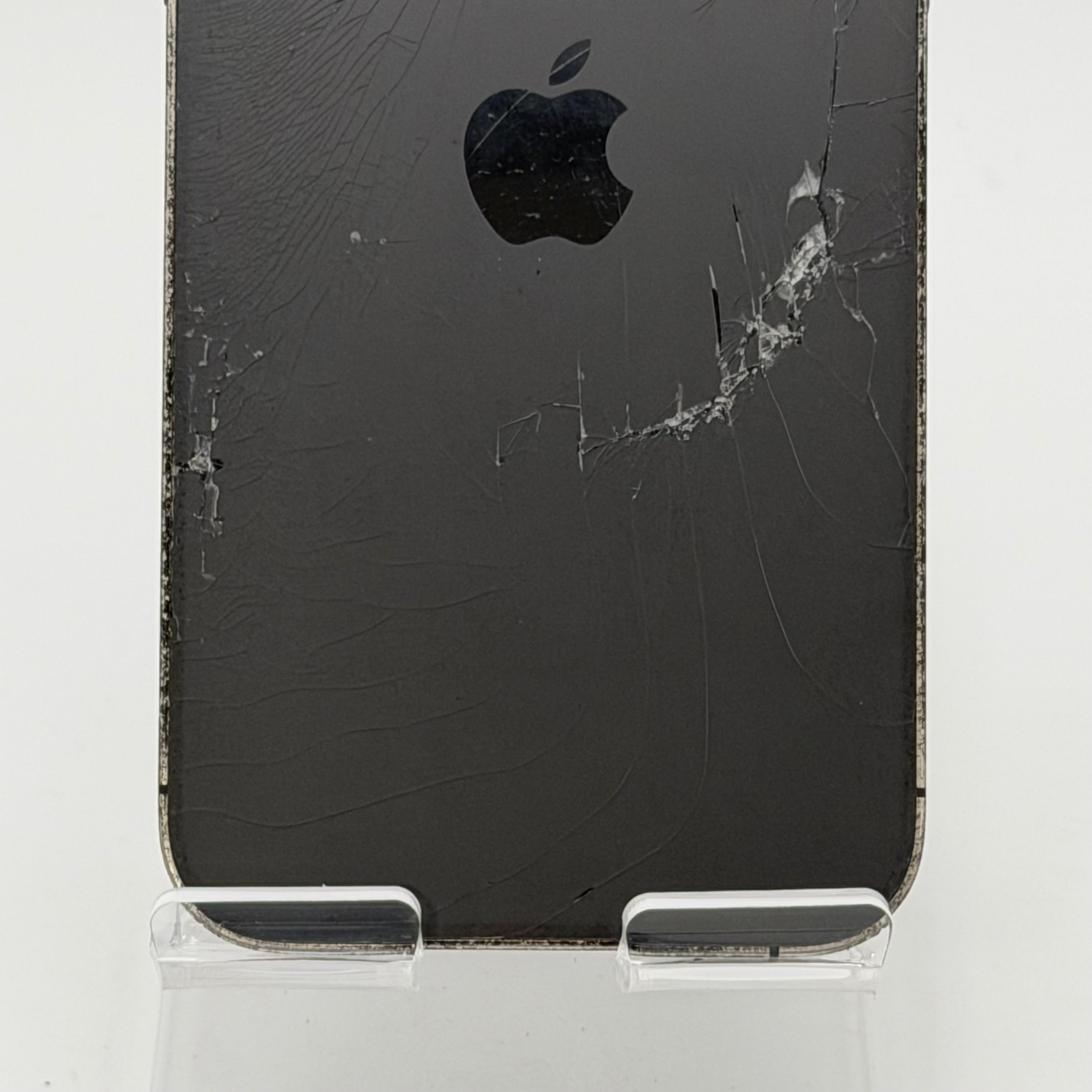 Apple iPhone 14 Pro Max 128GB (UNLOCKED) Black - 78% 🔋 Cracked Back