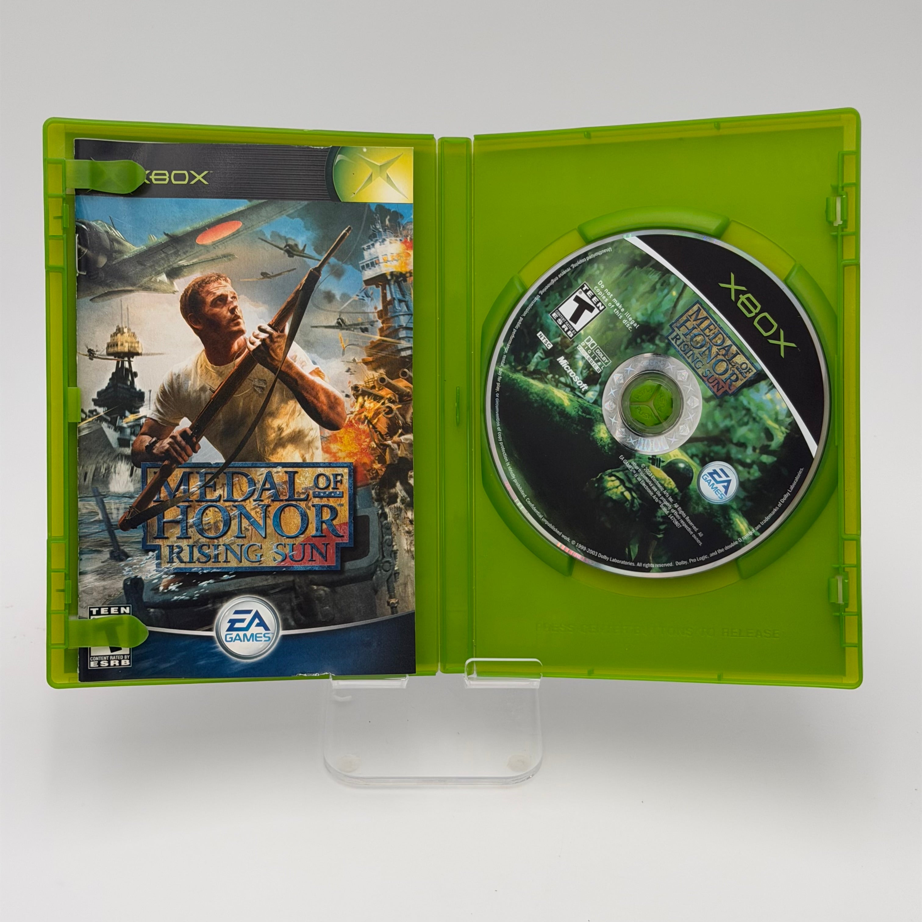 Medal Of Honor Rising Sun Xbox CIB Complete W/ Manual