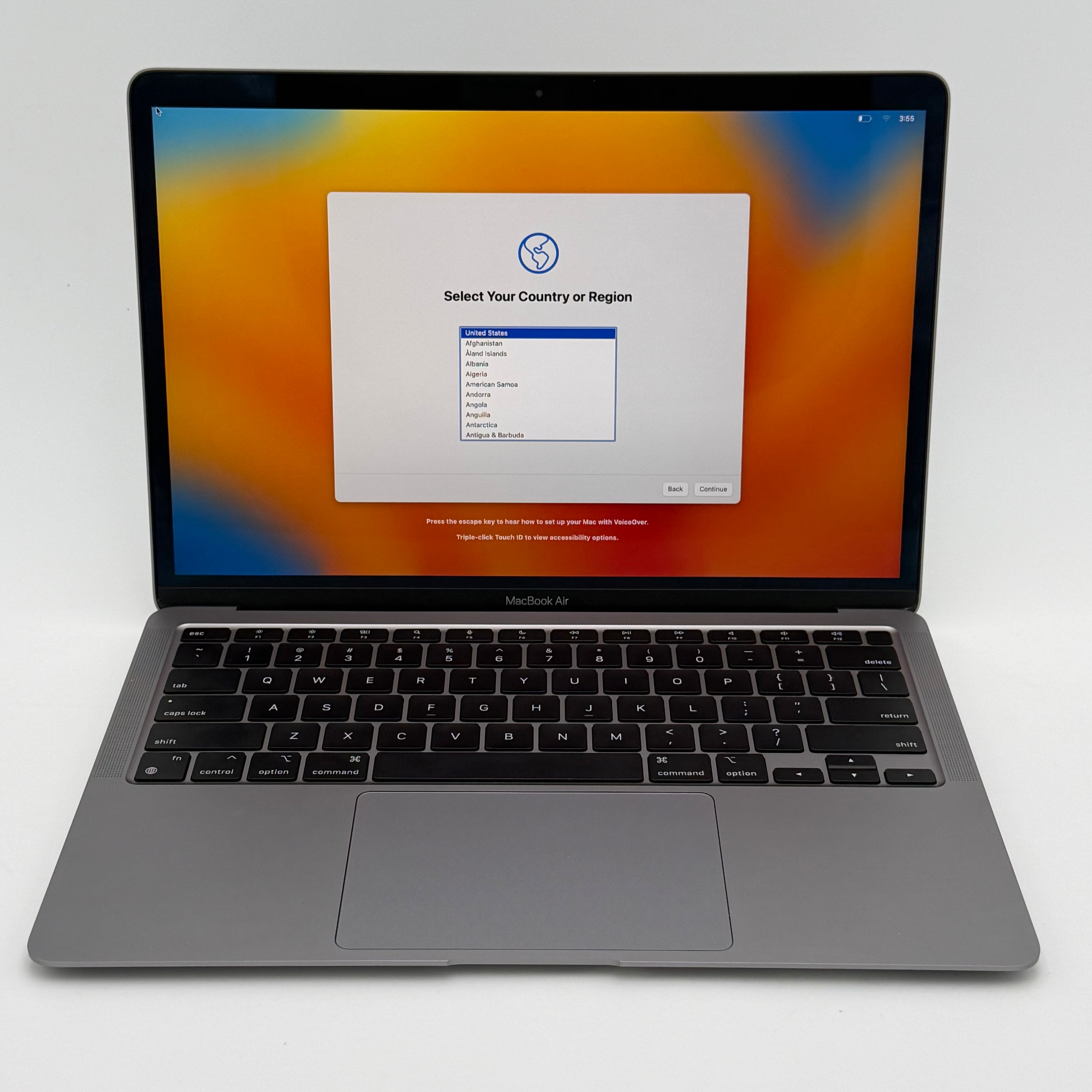 Apple MacBook Air 13" M1 A2337 2020 Space Gray 8GB RAM 128GB SSD
