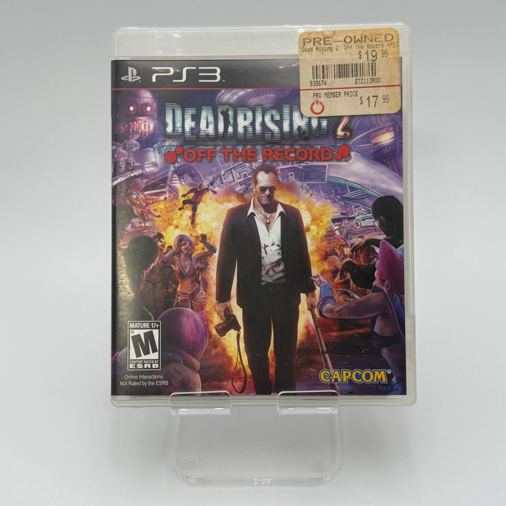 Dead Rising 2: Off the Record - Sony PlayStation 3, PS3 2011 CIB COMPLETE