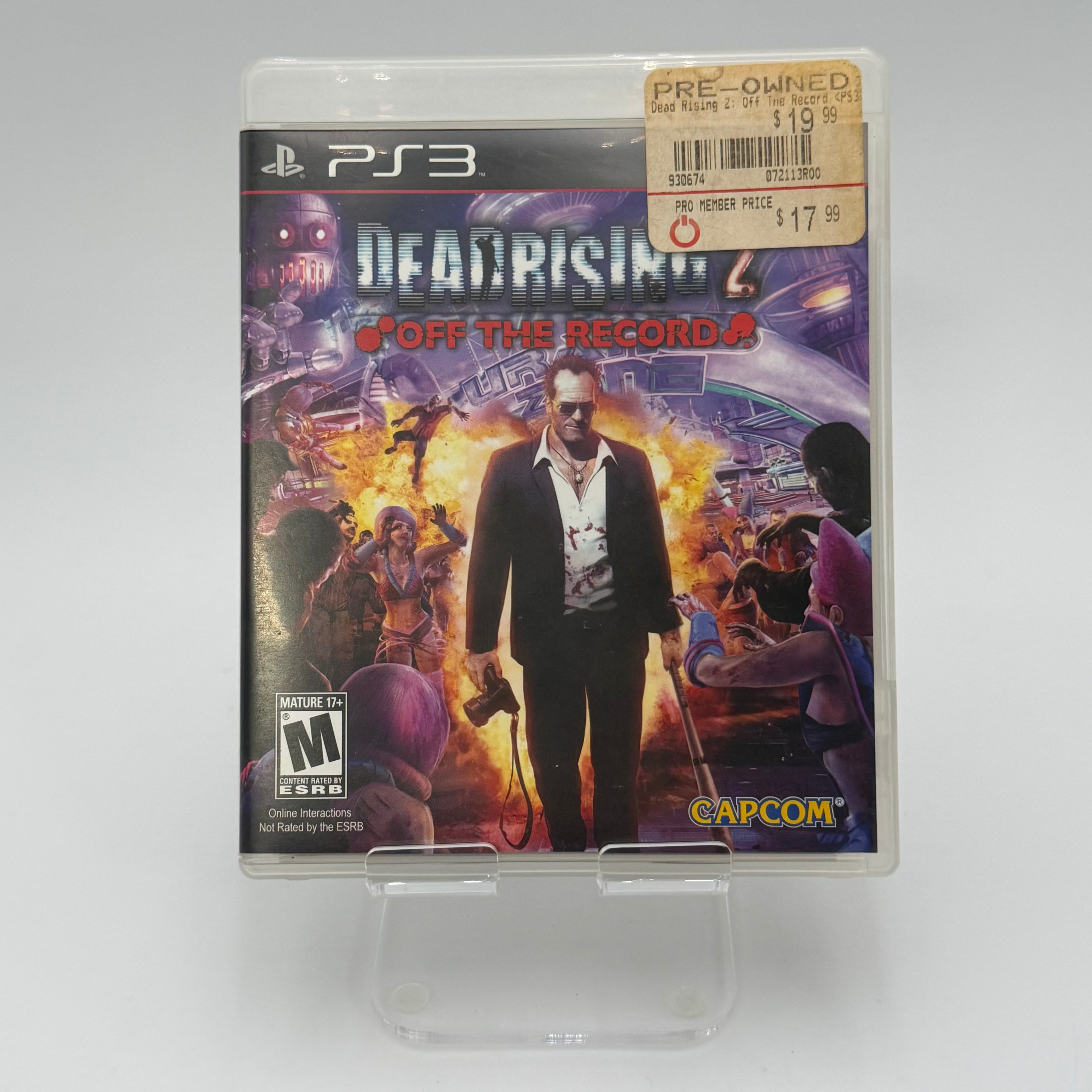 Dead Rising 2: Off the Record - Sony PlayStation 3, PS3 2011 CIB COMPLETE