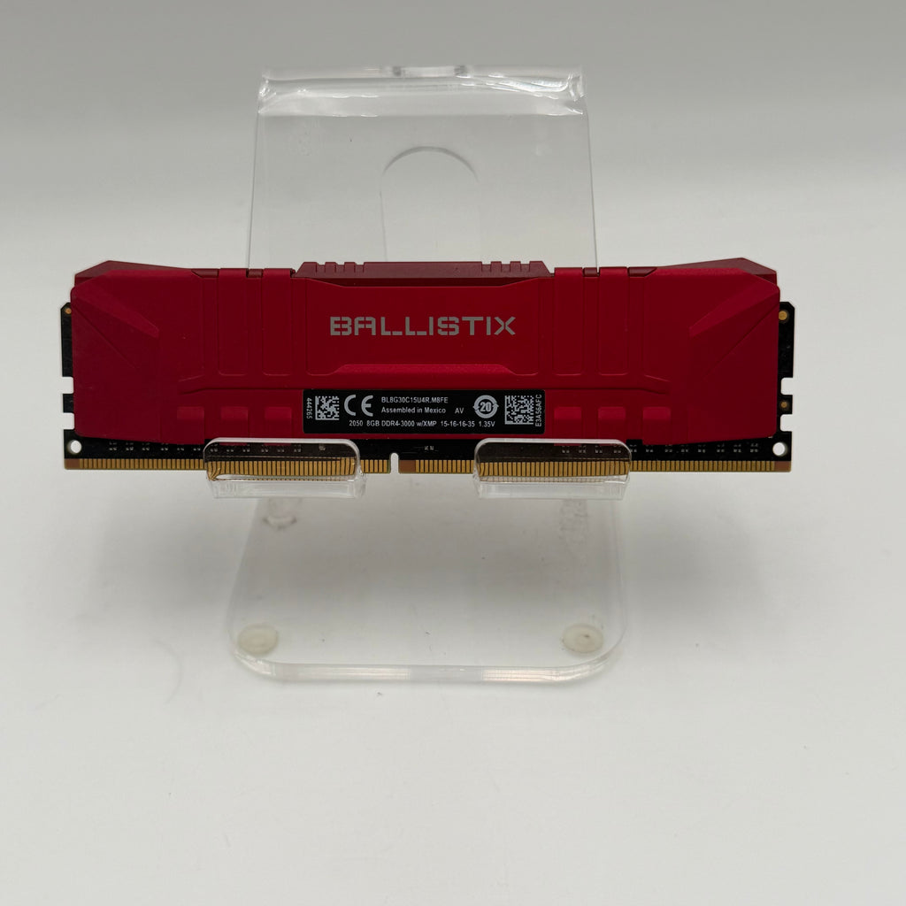 Crucial Ballistix 8GBx1 DDR4-3000 Black Used A