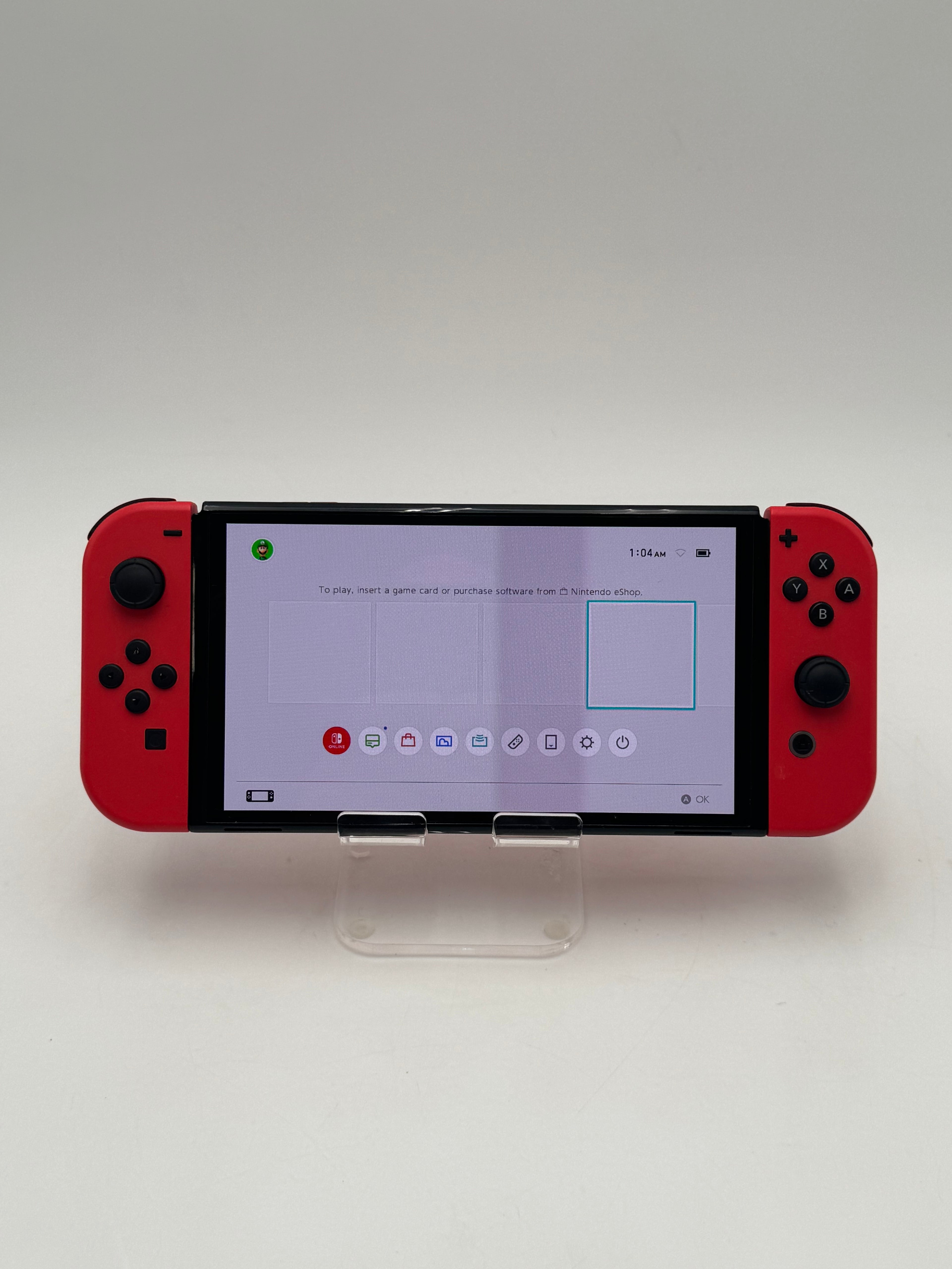 Nintendo Switch OLED Console Gaming System Only HEG-001 Mario Red Edition