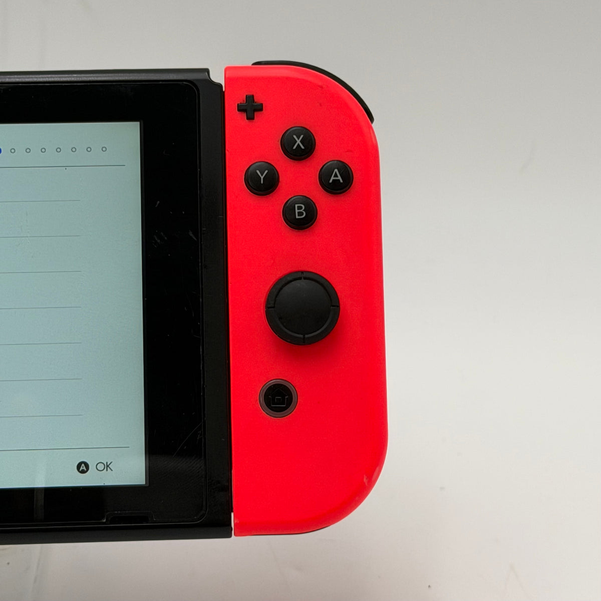 Nintendo Switch (HAC-001-01) 2019 Black Video Game System Used B