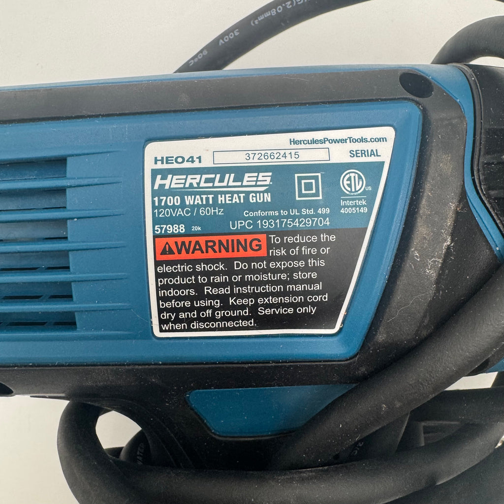 Hercules 1700 Watt Heat Gun