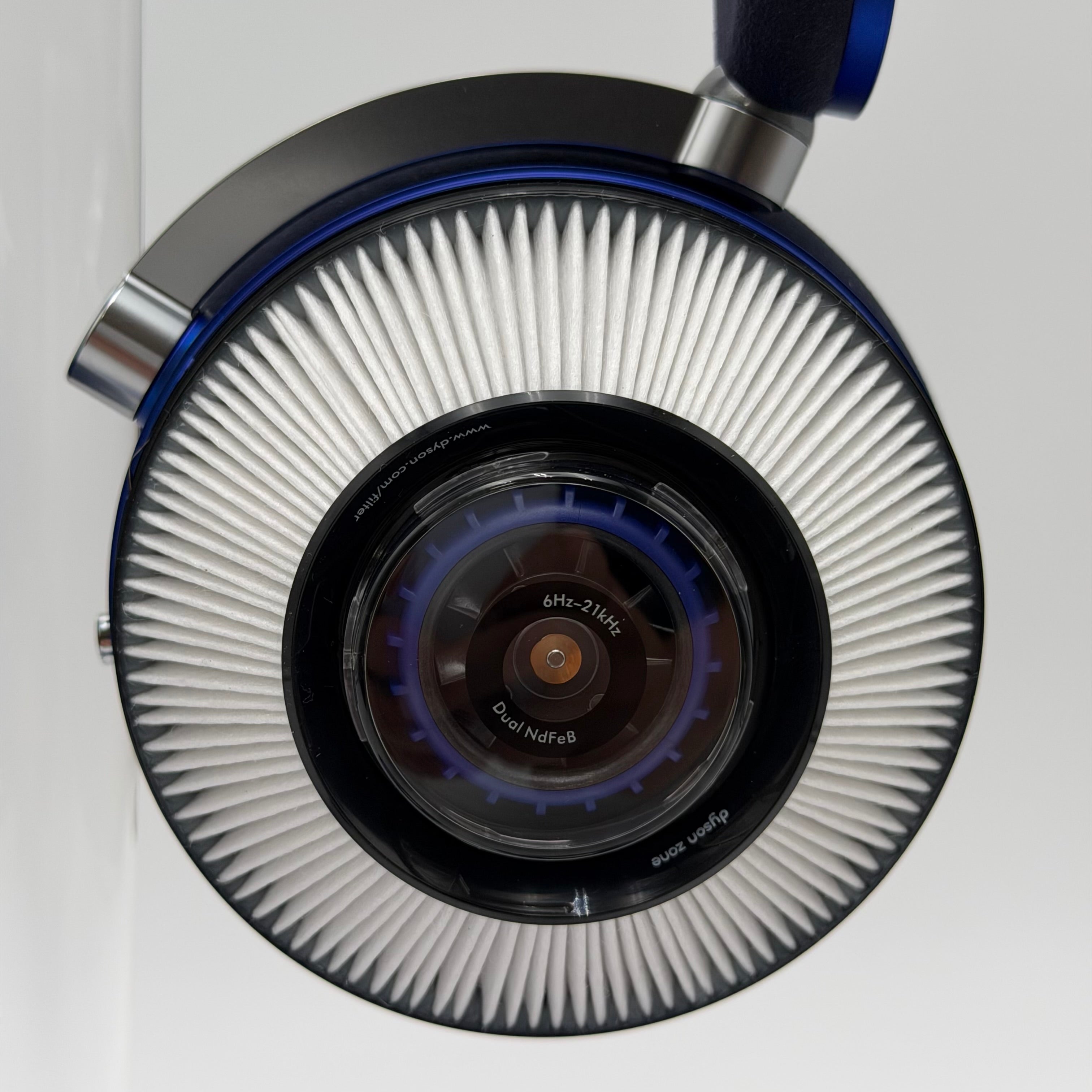 Dyson Zone Noise Cancelling Headphones with Air Purifier Ultra Blue