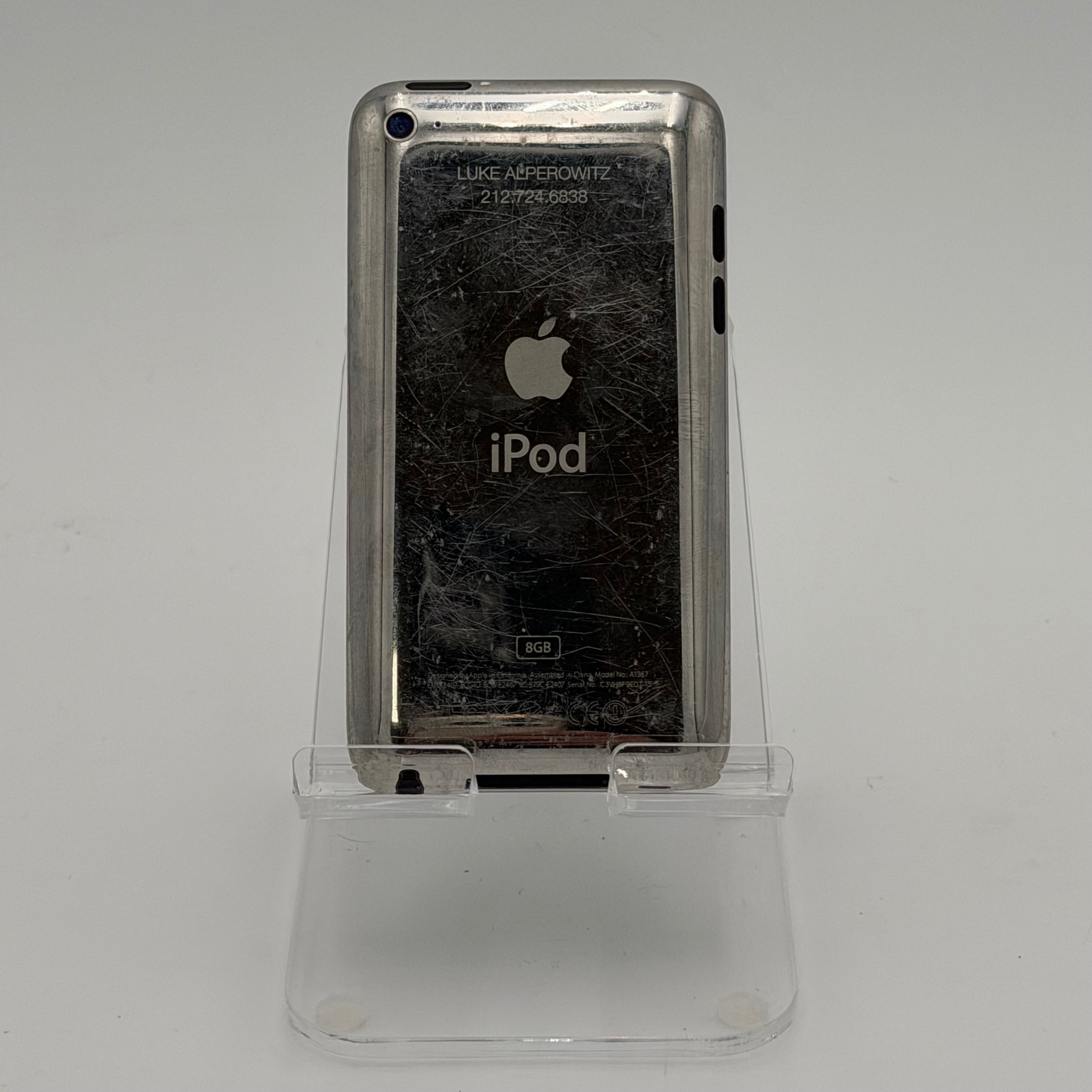 Apple iPod Touch 4th Gen A1367 8GB Black Used B MP3 Player