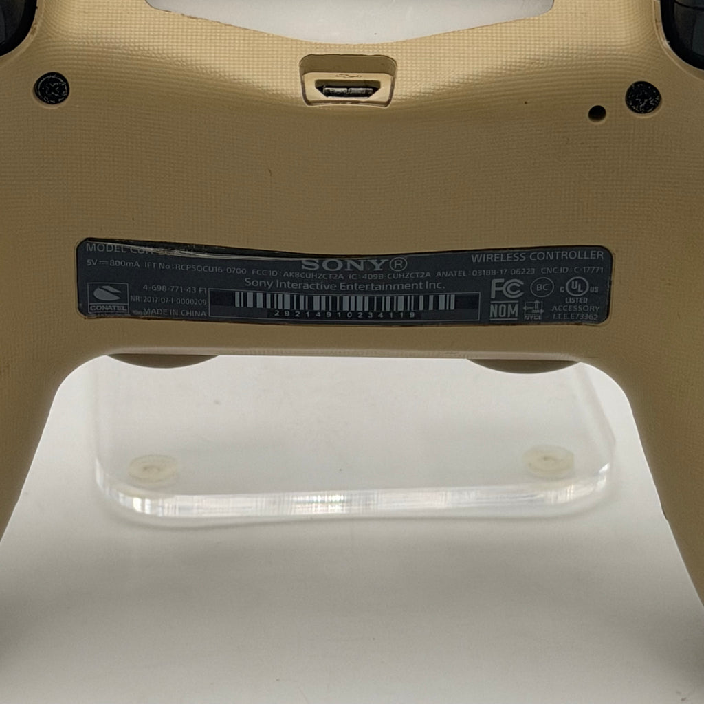 Sony PS4 CUH-ZCT2U Game Controller Gold stick drift