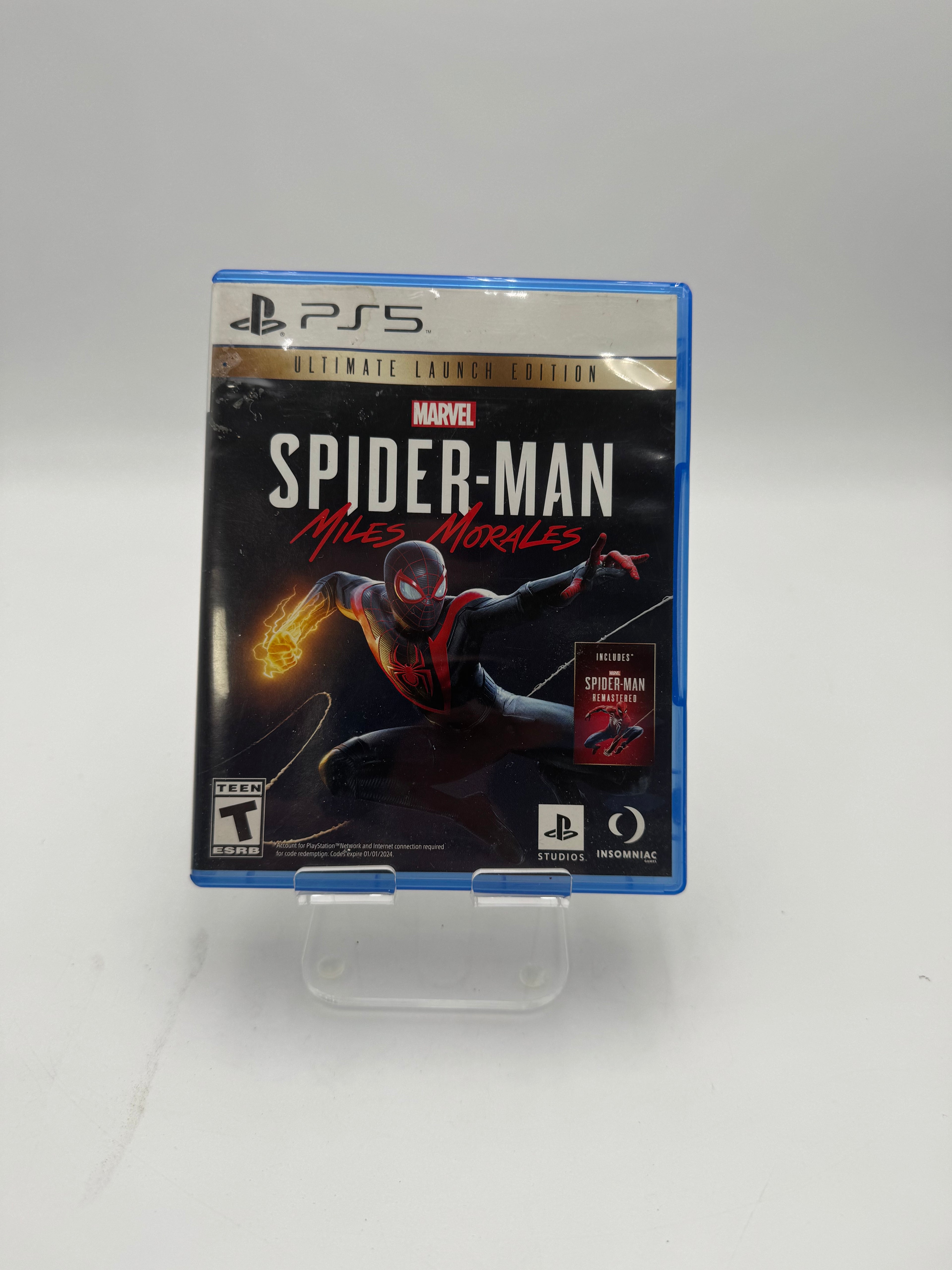 Marvel Spider-Man: Miles Morales PlayStation 5 - Used - A Physical Edition