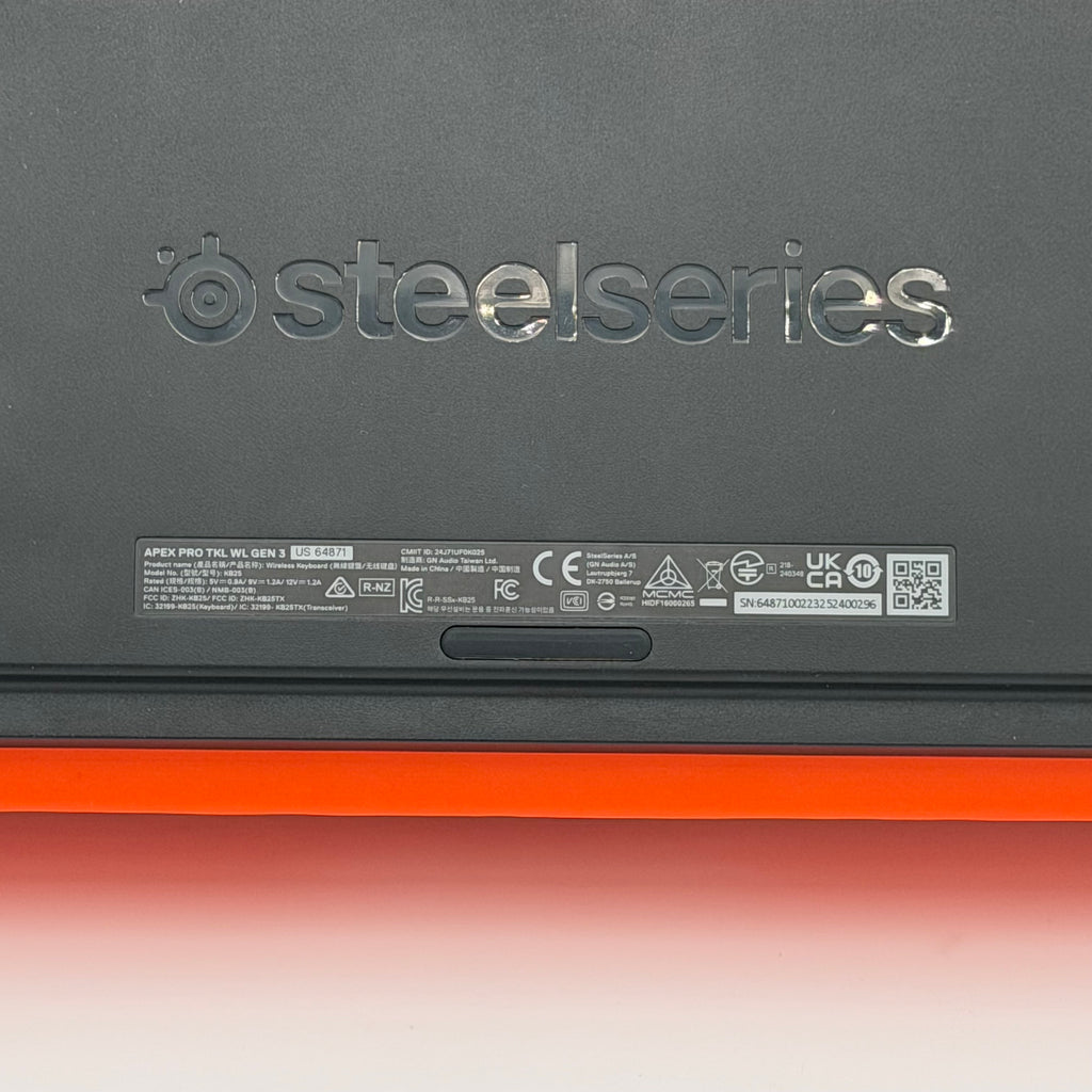 SteelSeries Apex Pro TKL Gen 3 Wireless Gaming Keyboard