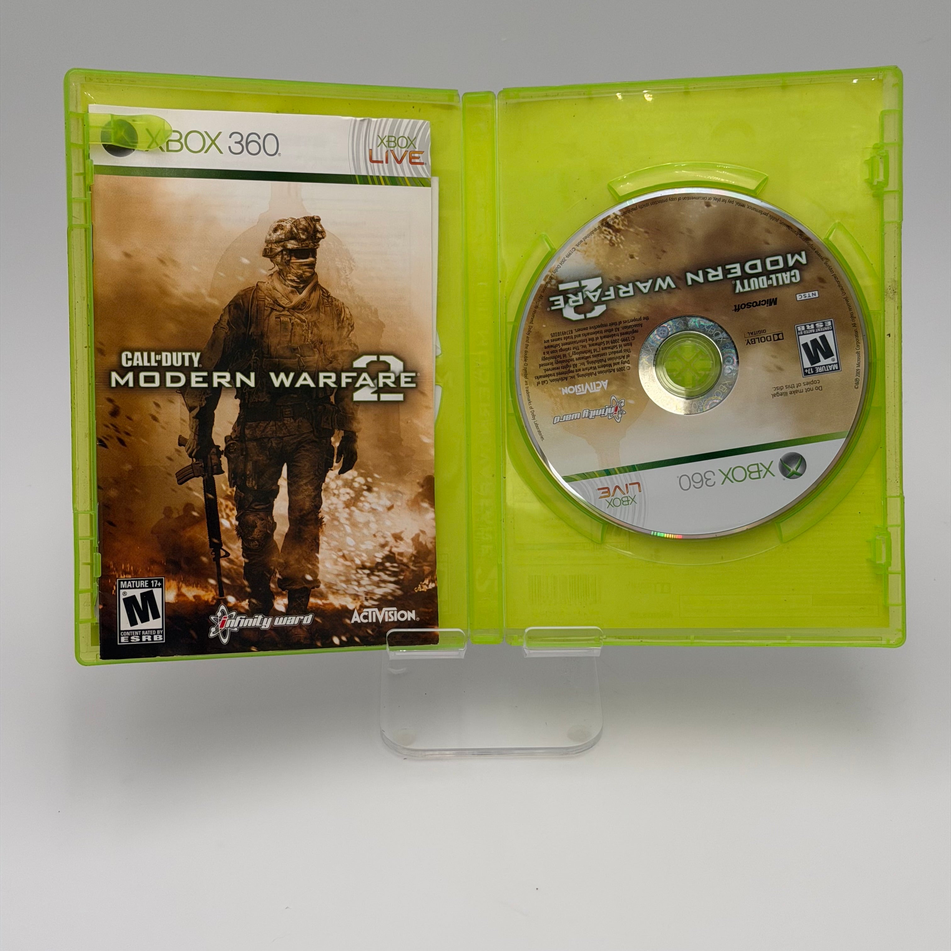 Call of Duty: Modern Warfare 2 (Microsoft Xbox 360, 2009) Complete CIB