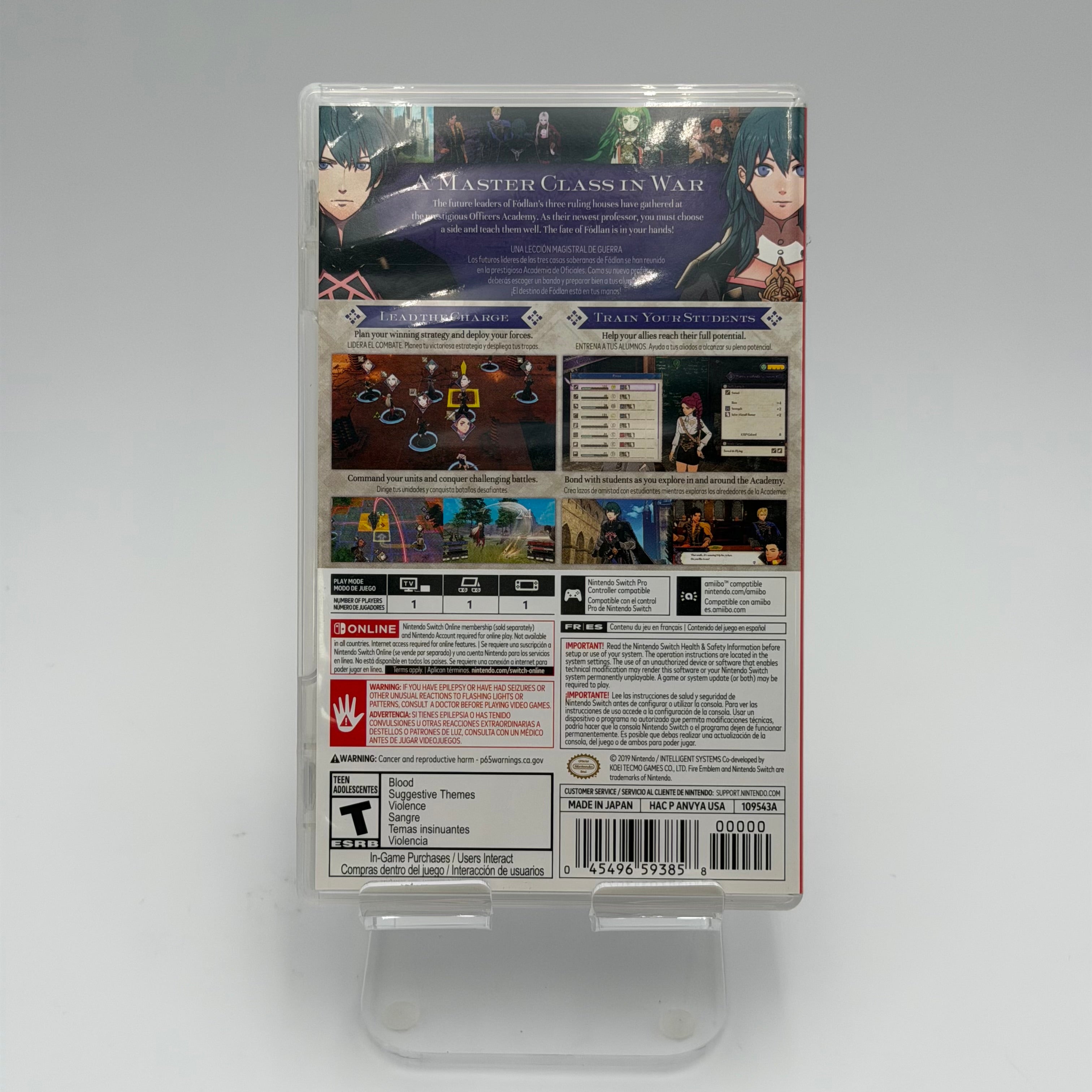 Fire Emblem Three Houses Nintendo Switch Tested Works Complete In Box
