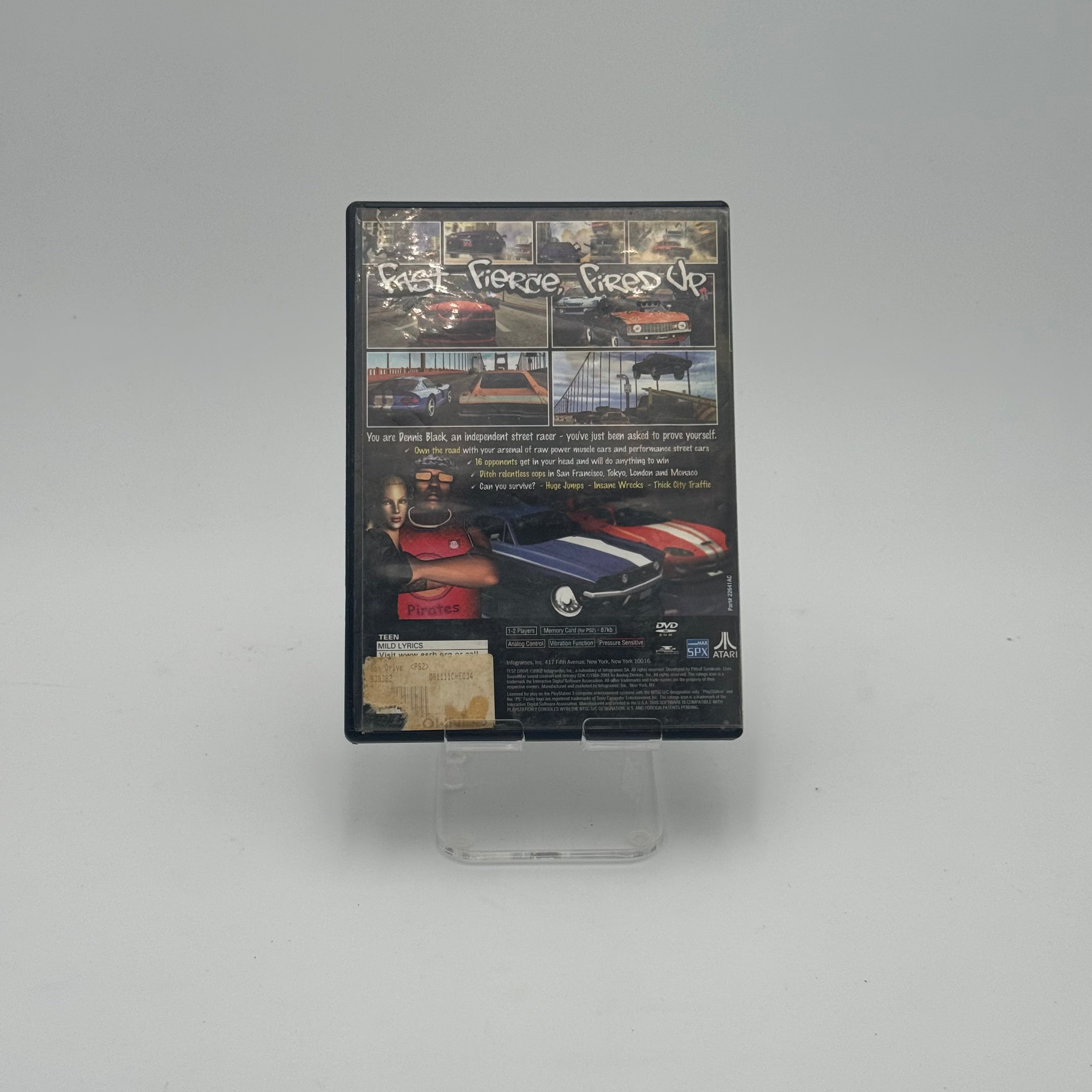 Test Drive Video Game, PS2, Pre-Owned