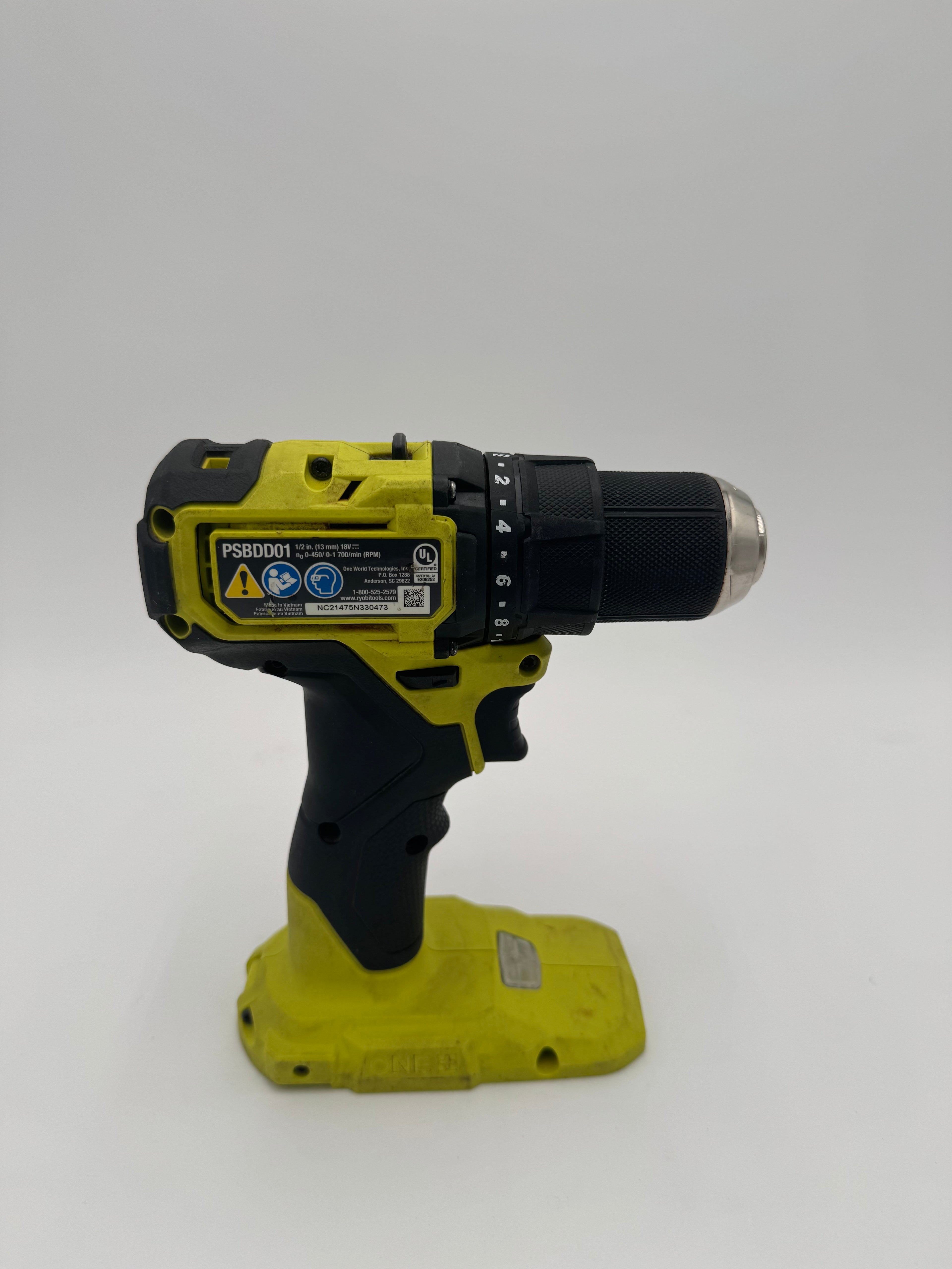 Ryobi ONE+ HP 18V 1/2" Brushless Drill Driver PSBDD01 w/ Battery & Charger Works
