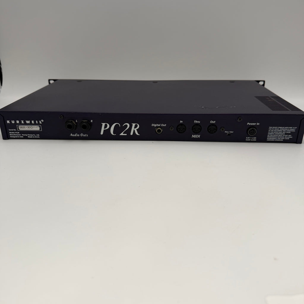 Kurzweil PC2R Digital Rack Sound Module V4.0