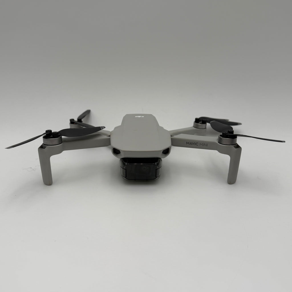 DJI MAVIC MINI DRONE UNBOUND 1 BATTERY ONLY 1 CABLE CONTROLLER CASE BLADE GUARDS