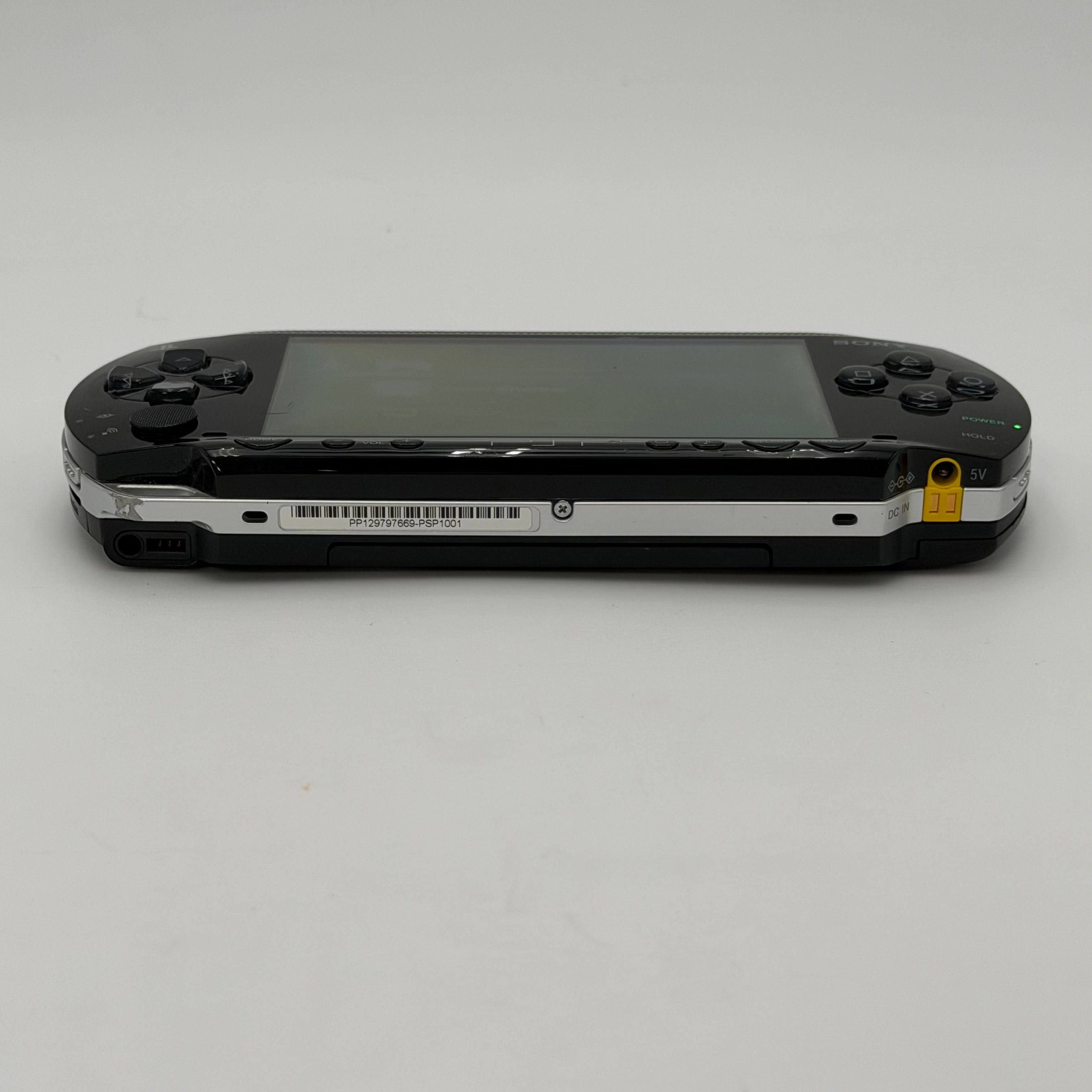 Sony PSP-1001 Black Wi-Fi Handheld Console with Batteries TESTED