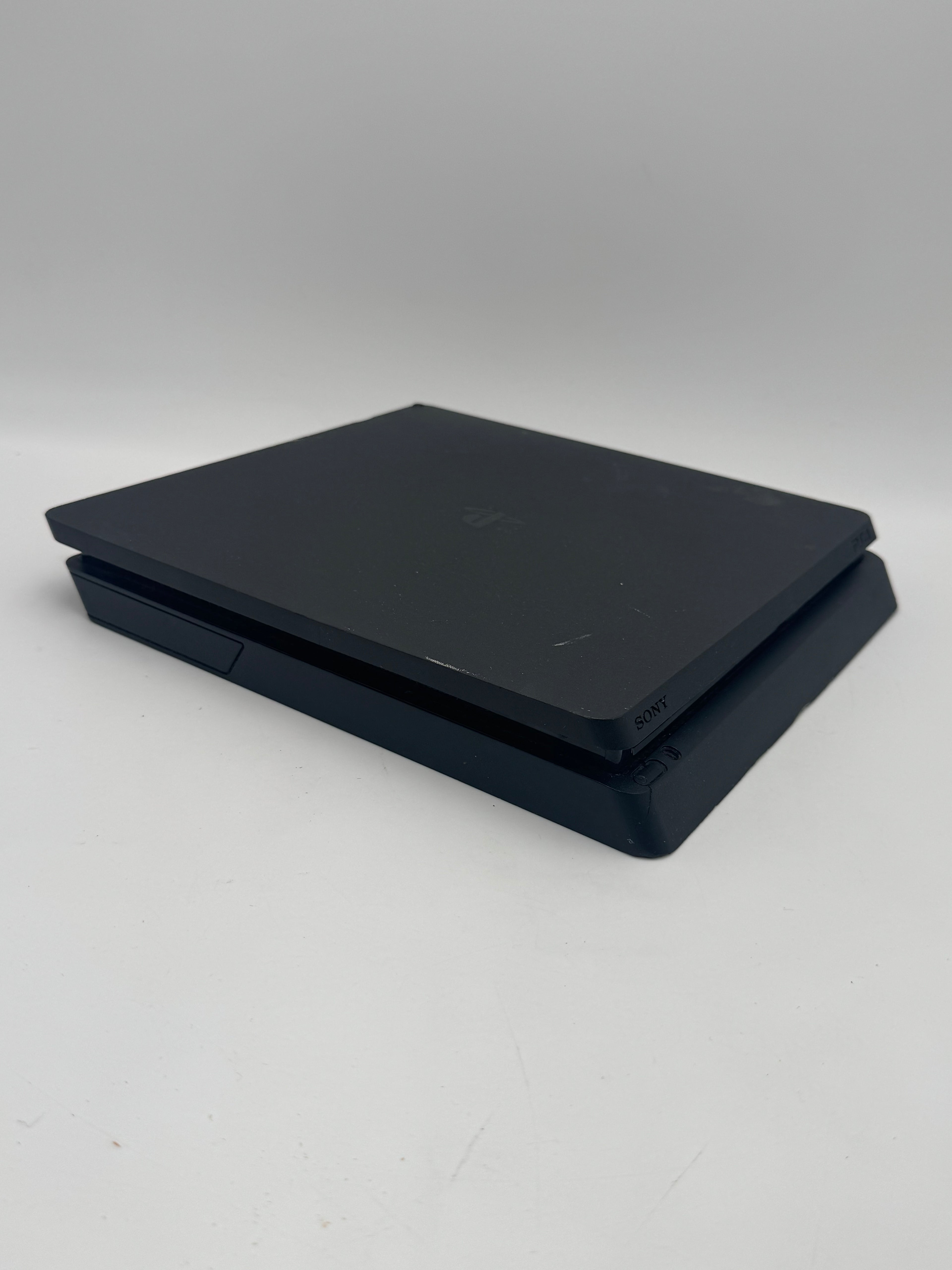Broken Disc Drive Sony PlayStation 4 Slim CUH-2215B 500GB Black Console w/Cables & Controller