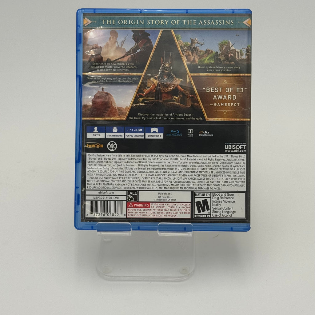 PlayStation 4 Assassin's Creed: Origins Blue Case Used