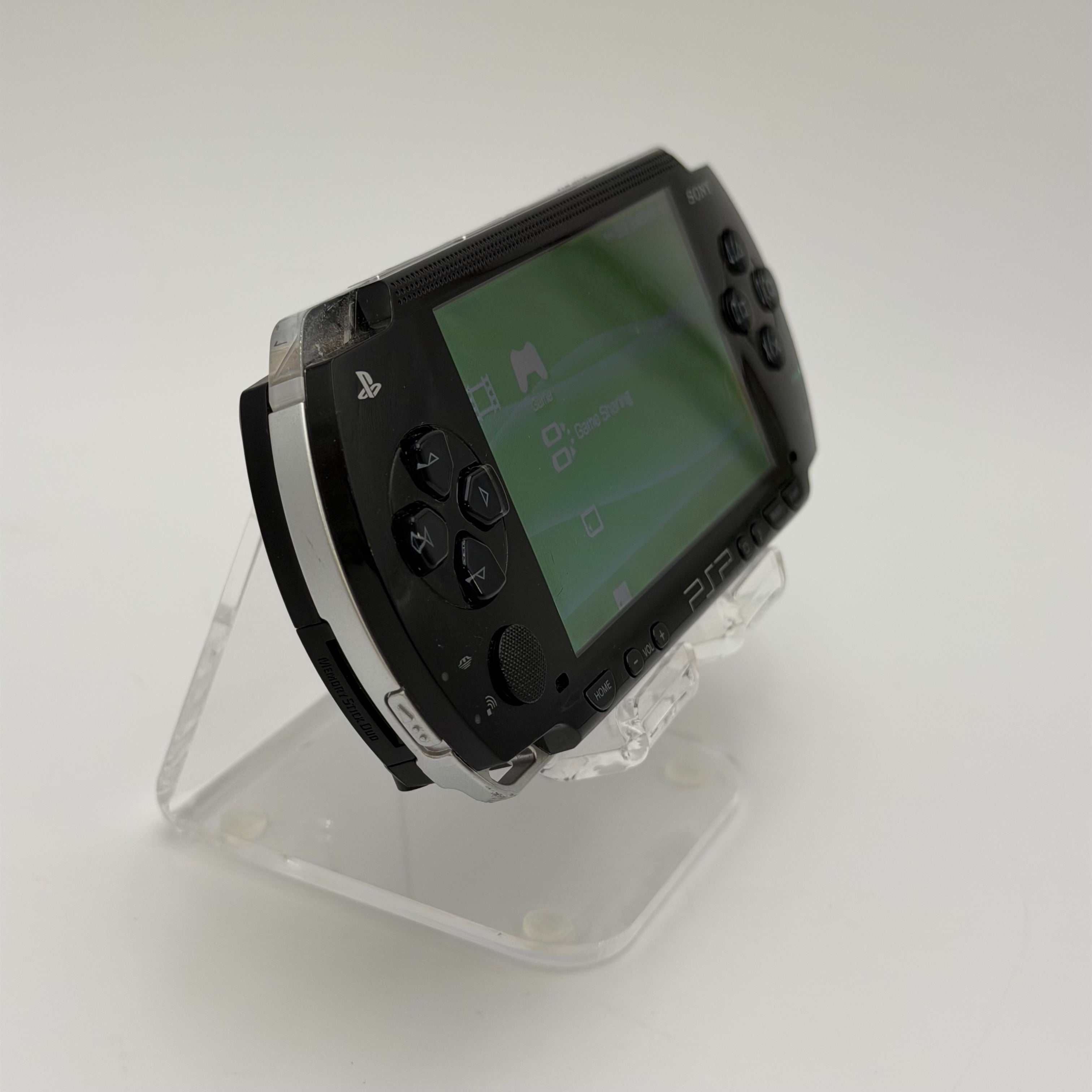 Sony PSP-1001 Black Wi-Fi Handheld Console with Batteries TESTED