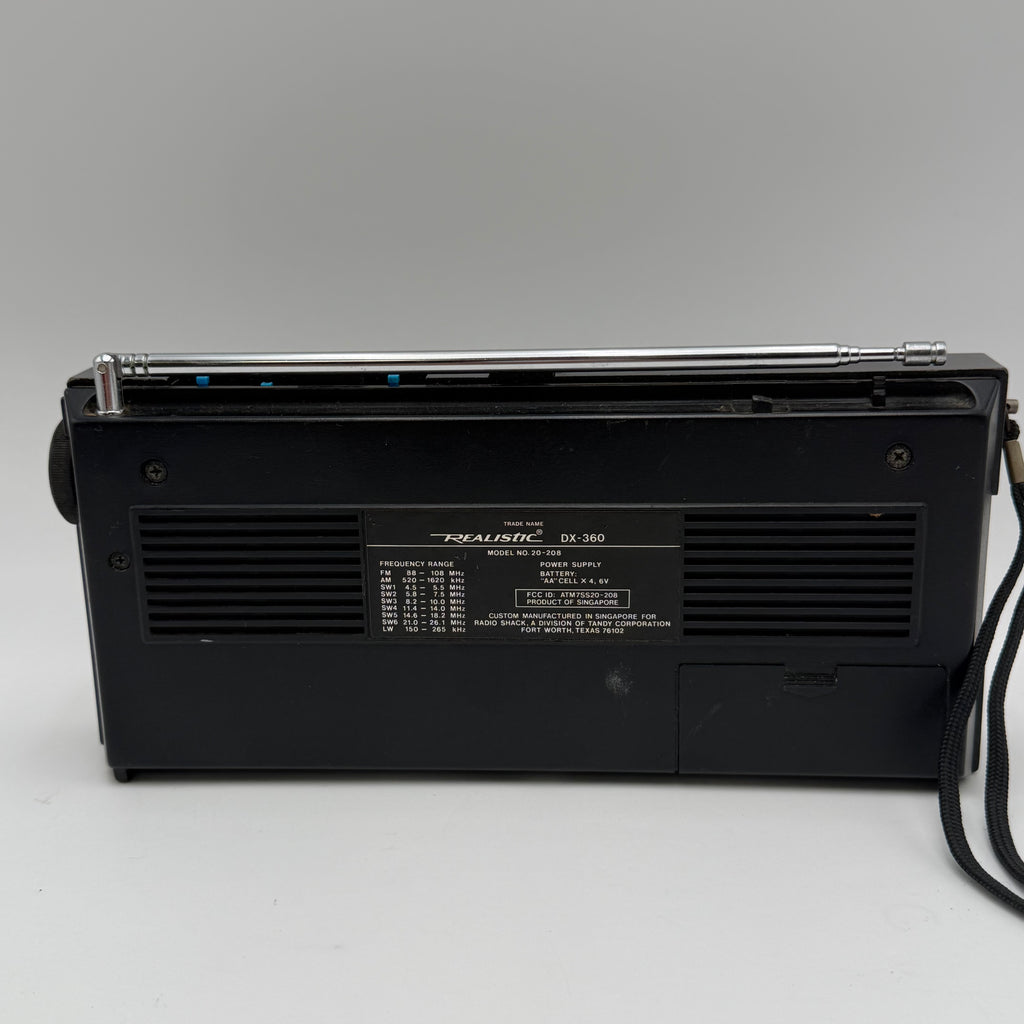 Realistic DX360 Radio Communication Device Used