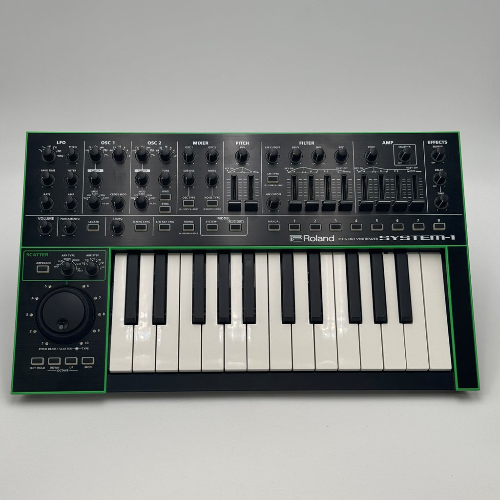 Roland System-1 Plug-Out Analog Modeling Synthesizer Keyboard W/ Power Supply