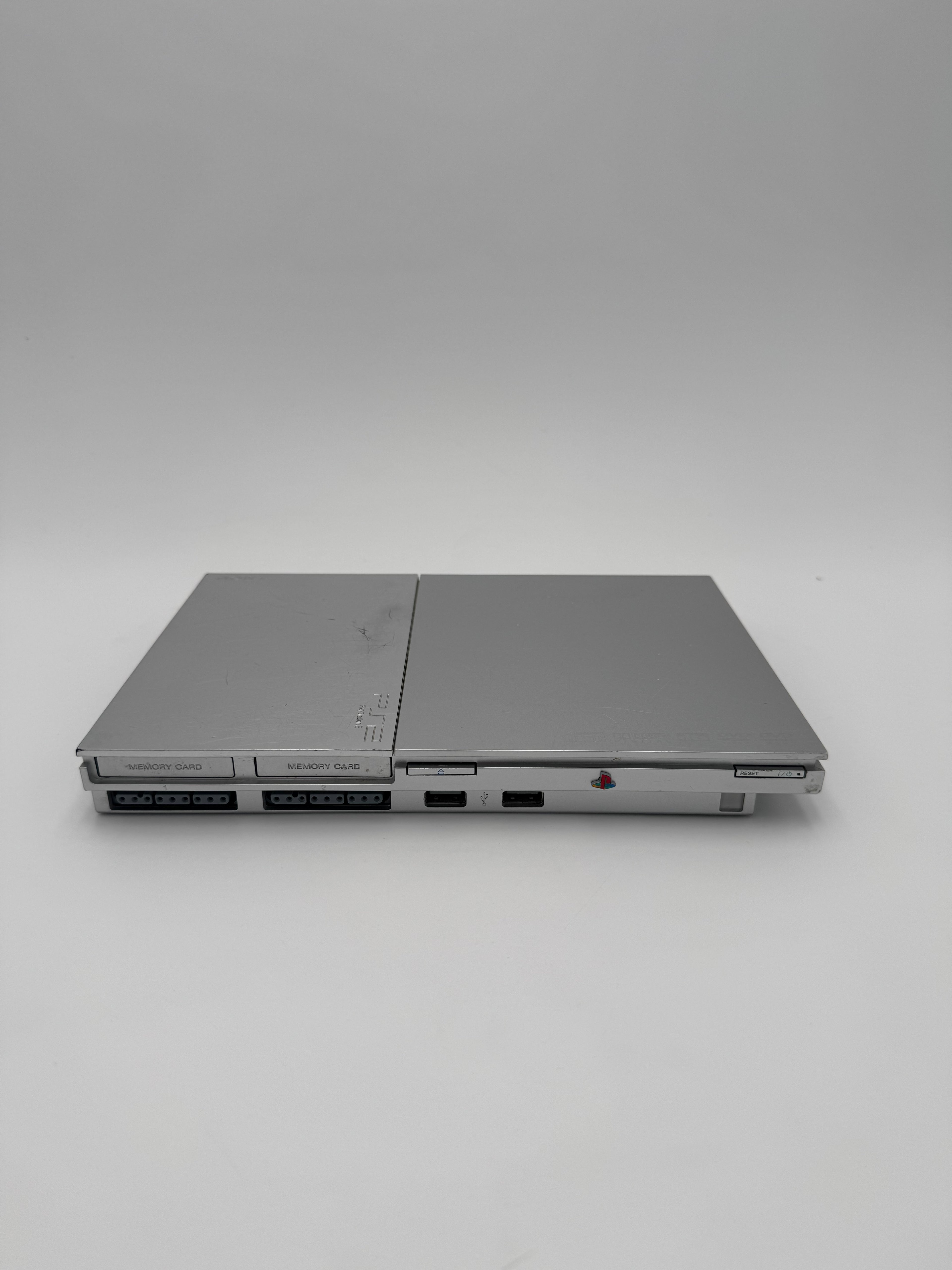 Sony PlayStation 2 Slim SCPH-90001 Silver Video Game Console