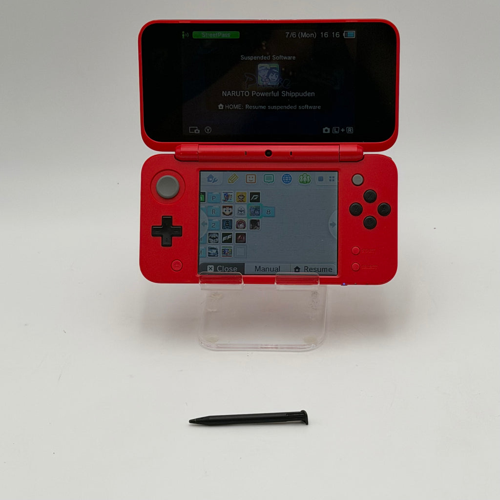 Nintendo New 2DS XL LL Pokemon Monster Ball Edition Red White Japan