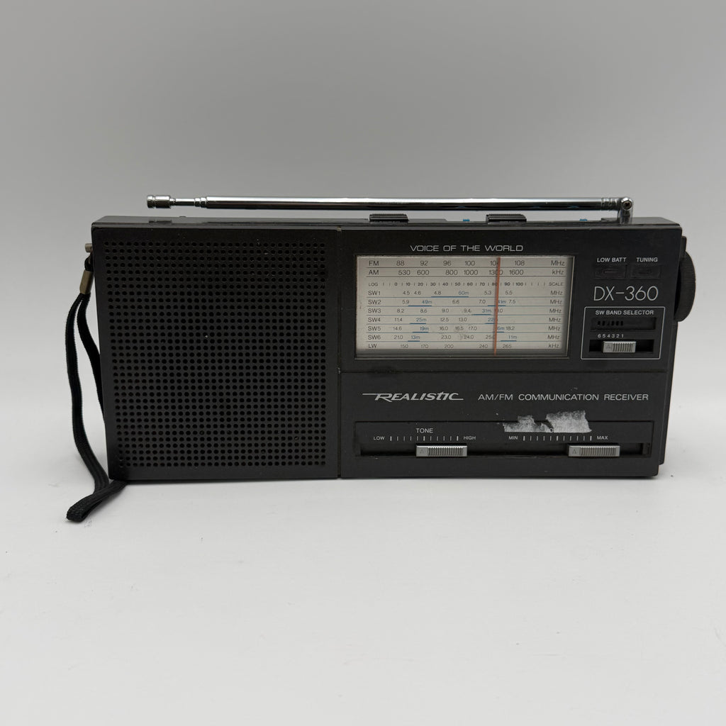 Realistic DX360 Radio Communication Device Used
