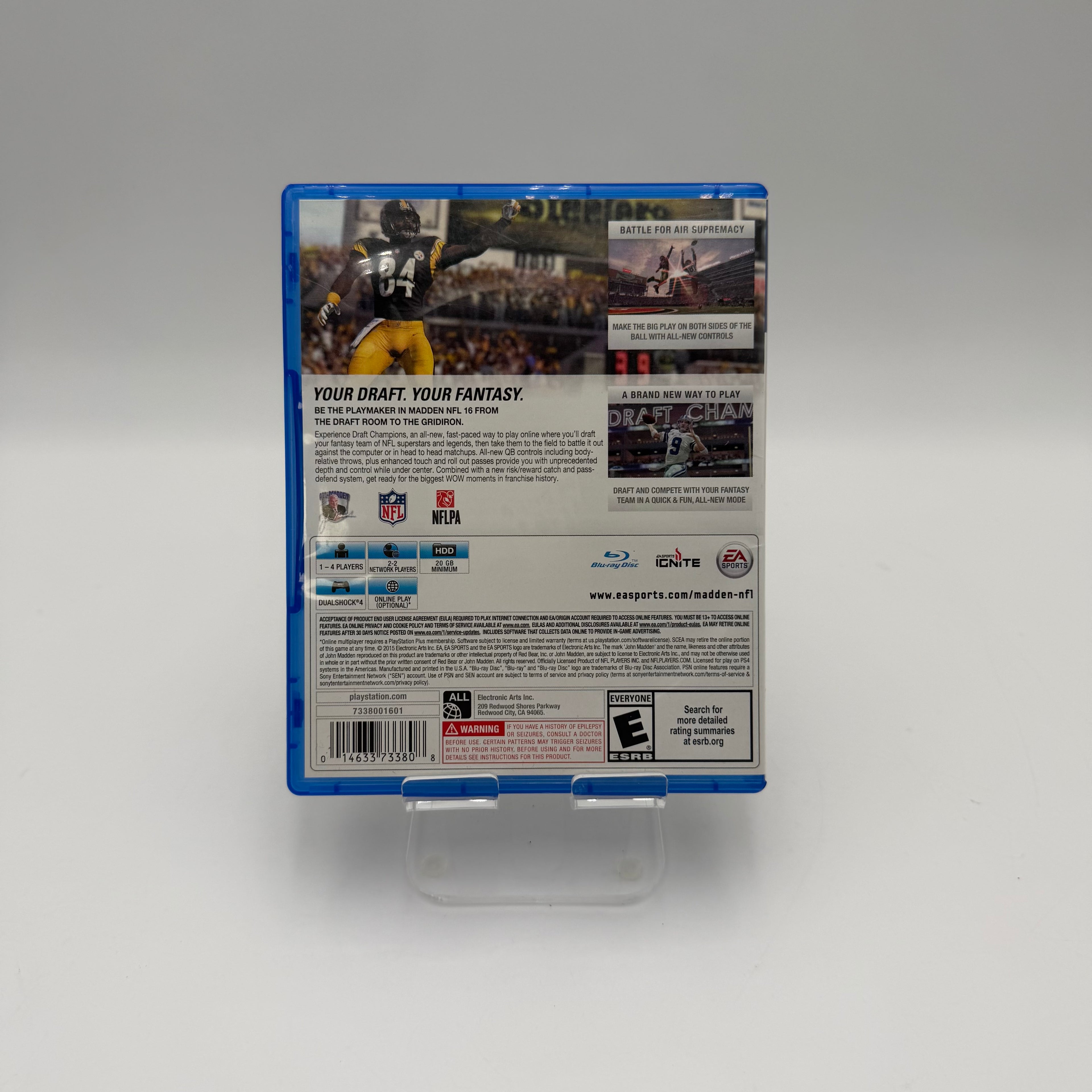 PlayStation 4 PS4 Madden 16 - Tested/Working