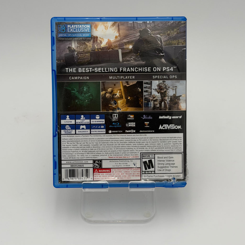 PlayStation 4 Call of Duty: Modern Warfare Video Game