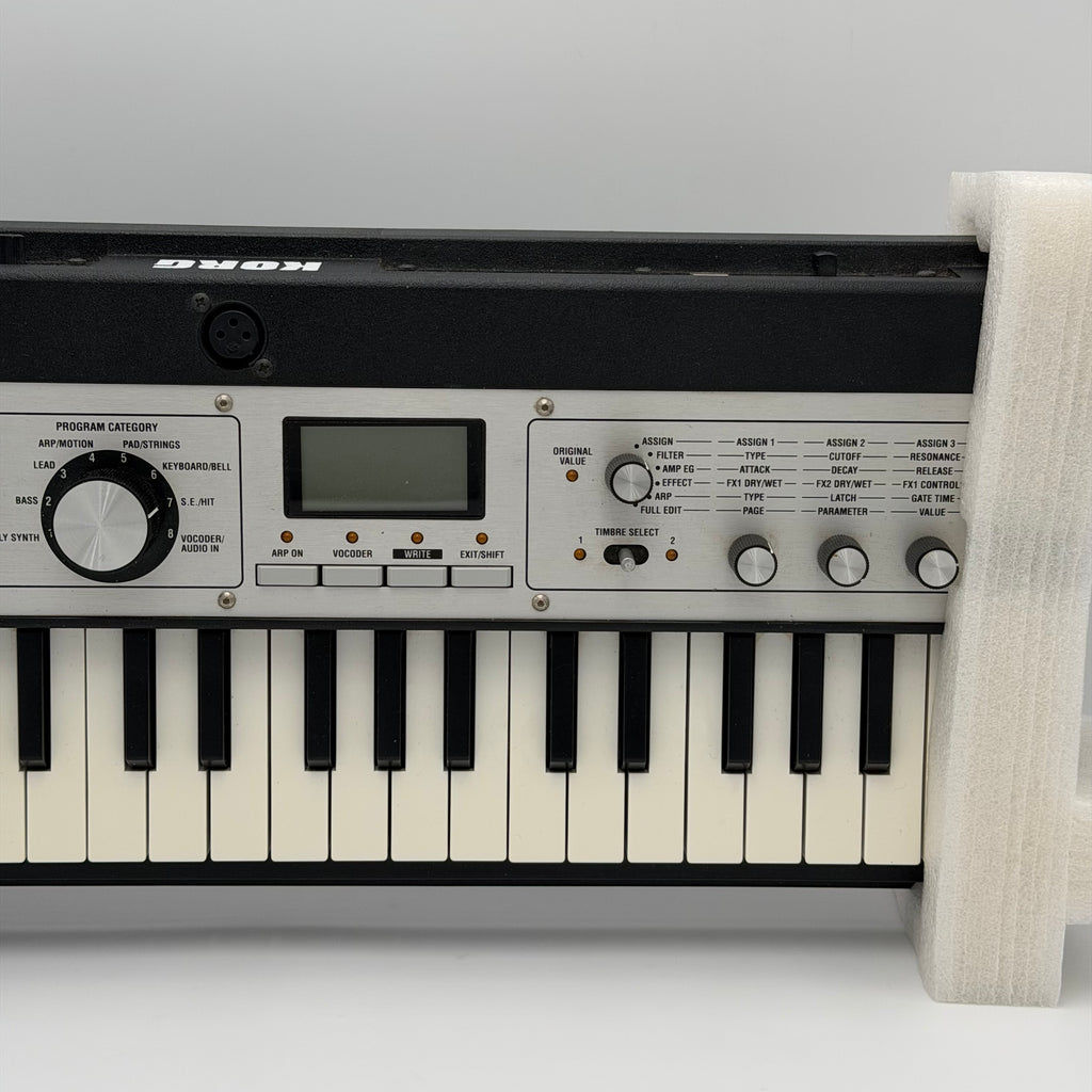 Korg microKORG XL Synthesizer With Vocoder Mic + Power Supply -  Fully Tested