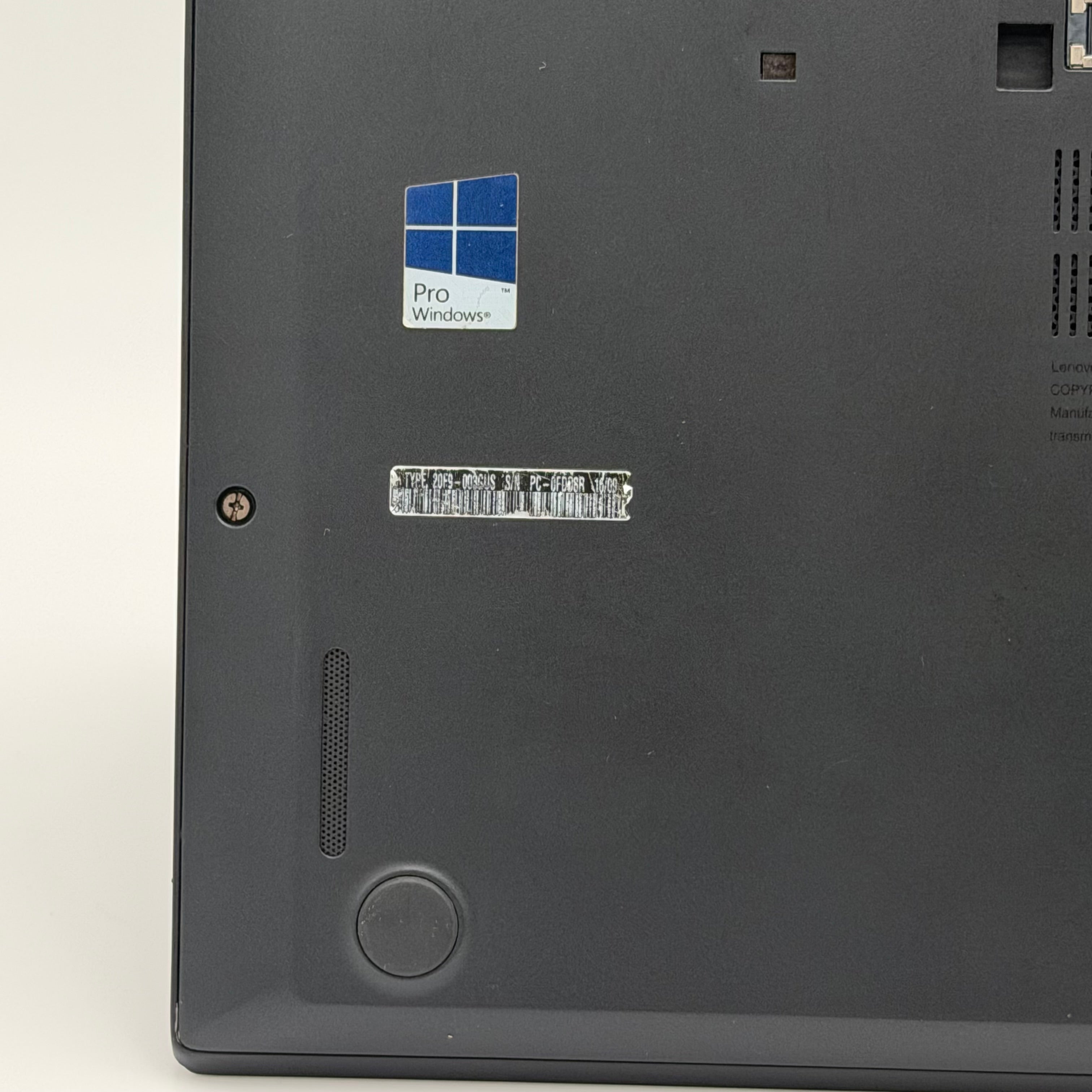 Lenovo ThinkPad T460s 15.6" Core i5 8GB RAM 256GB SSD Black Laptop