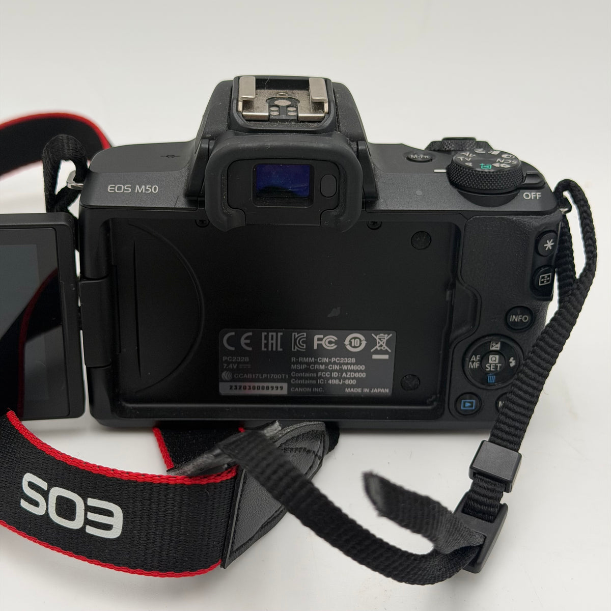 Canon EOS M50 Digital Camera Black Used - A