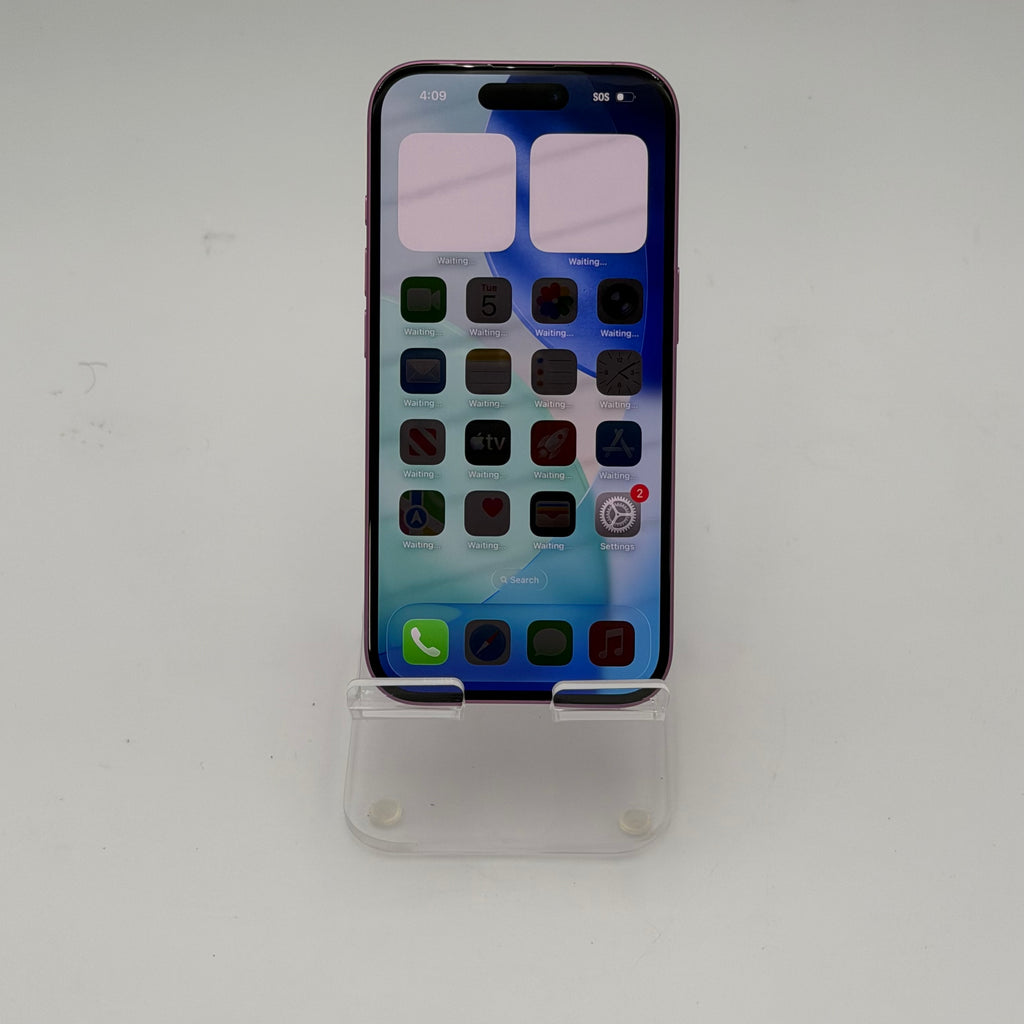 Unlocked Apple iPhone 16 A3081 256GB Pink 89% Battery Health