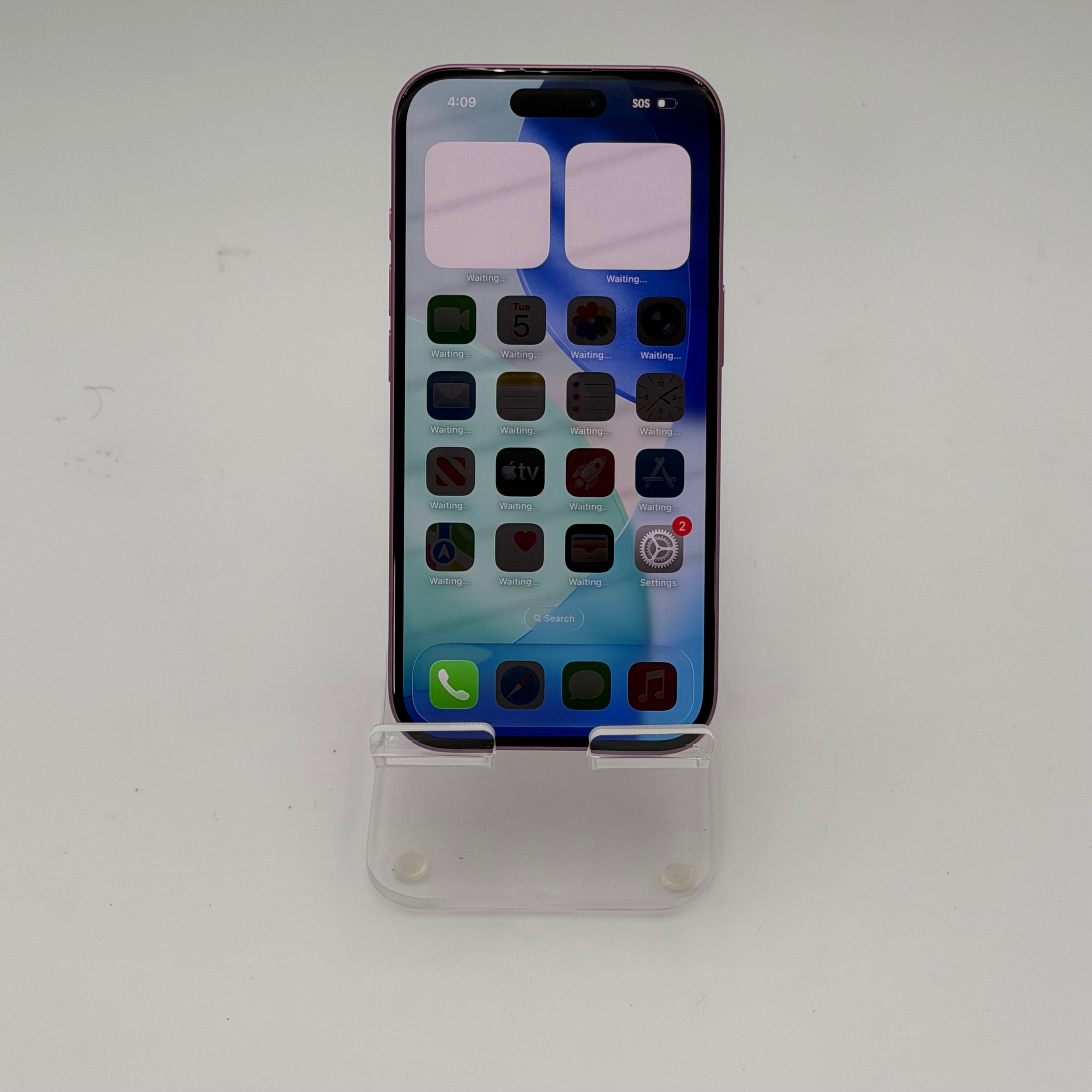 Unlocked Apple iPhone 16 A3081 256GB Pink 89% Battery Health