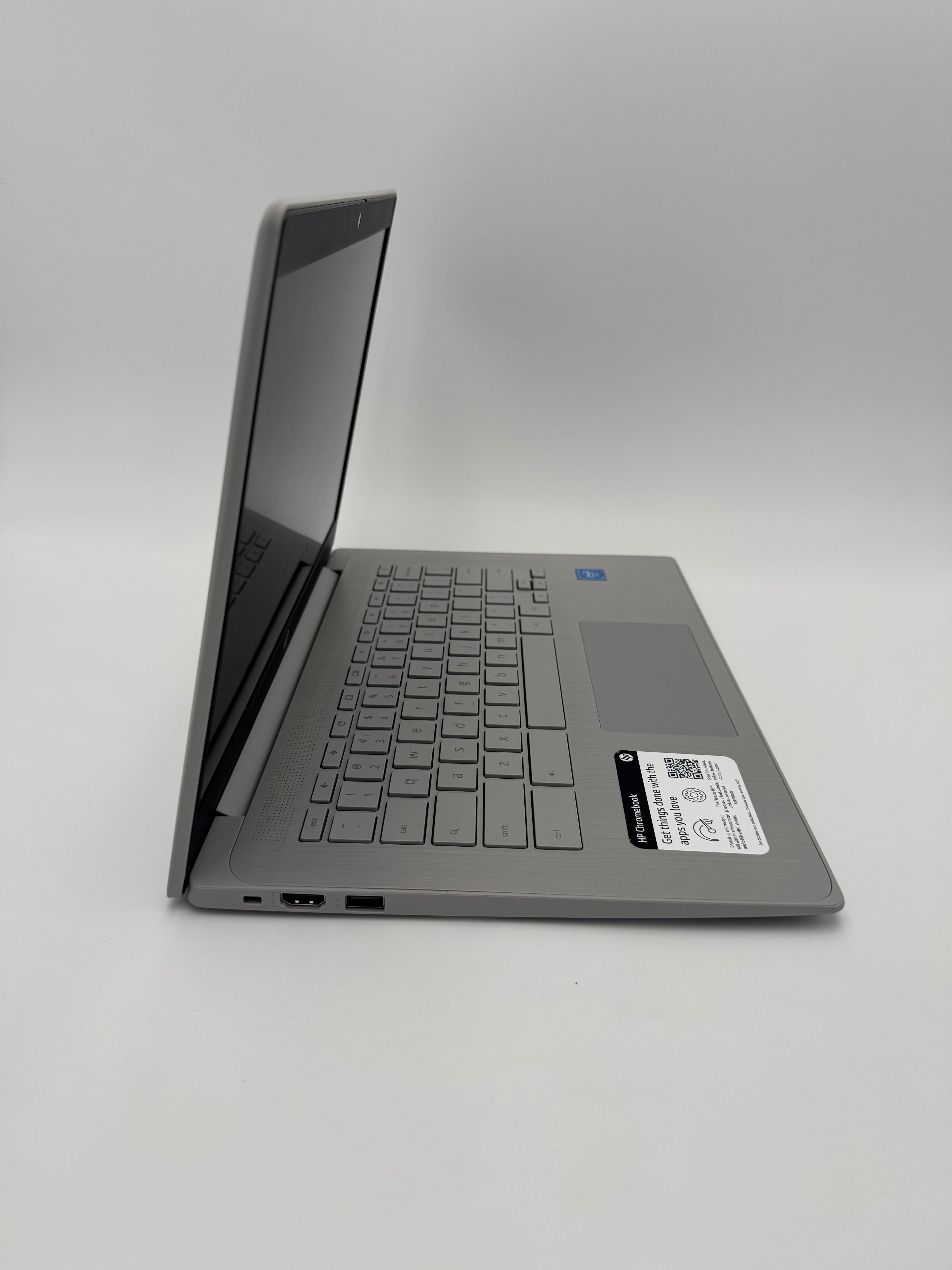HP 14a-ne0013dx Chromebook 14" Intel Celeron N4120 4GB RAM 64GB Silver Laptop