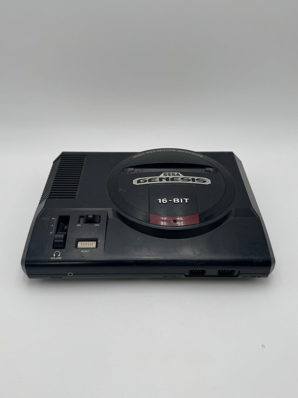 Sega Genesis 16-Bit Console w/ Power Cord (Powers On, Untested for Games)