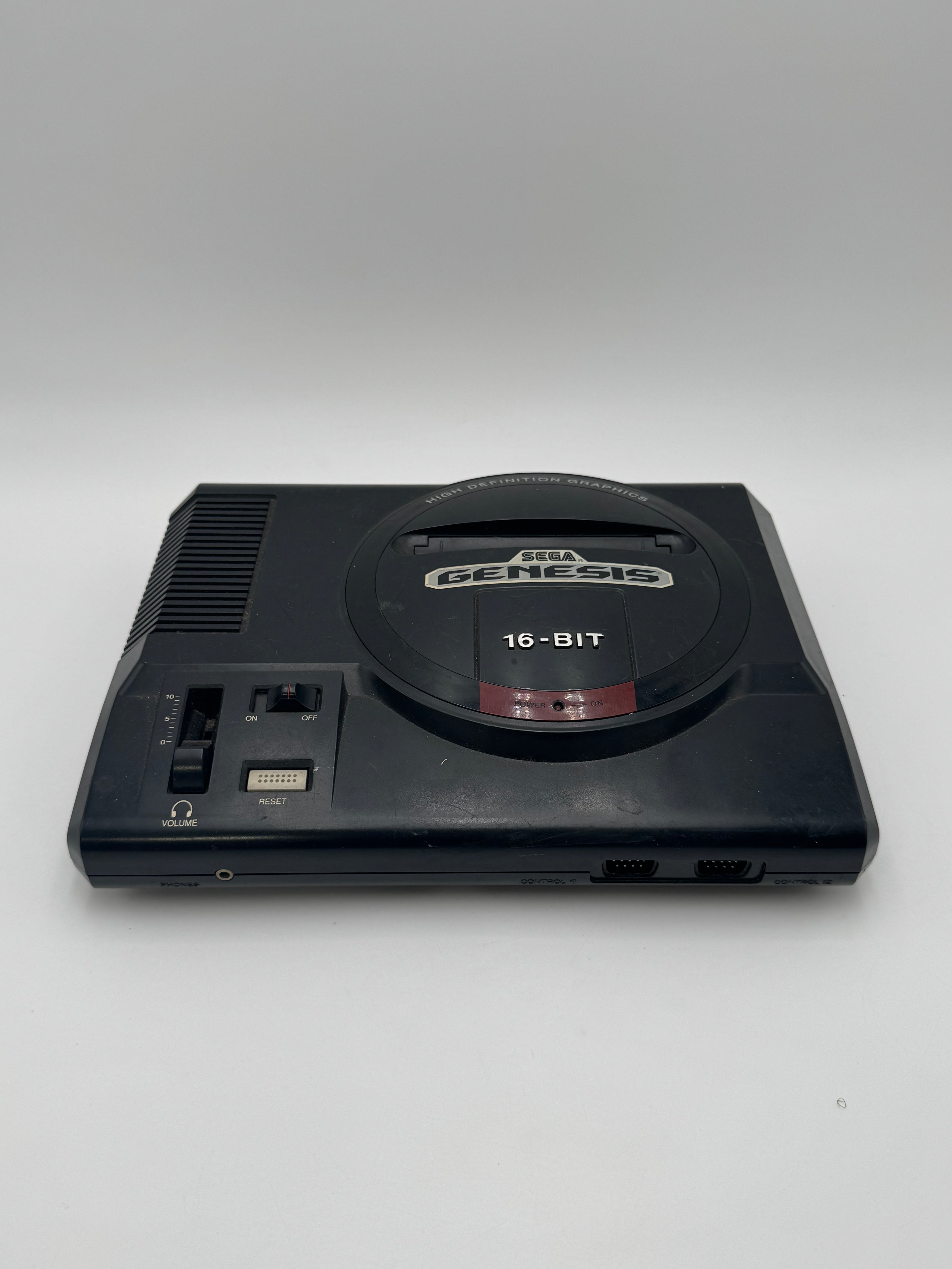Sega Genesis 16-Bit Console w/ Power Cord (Powers On, Untested for Games)