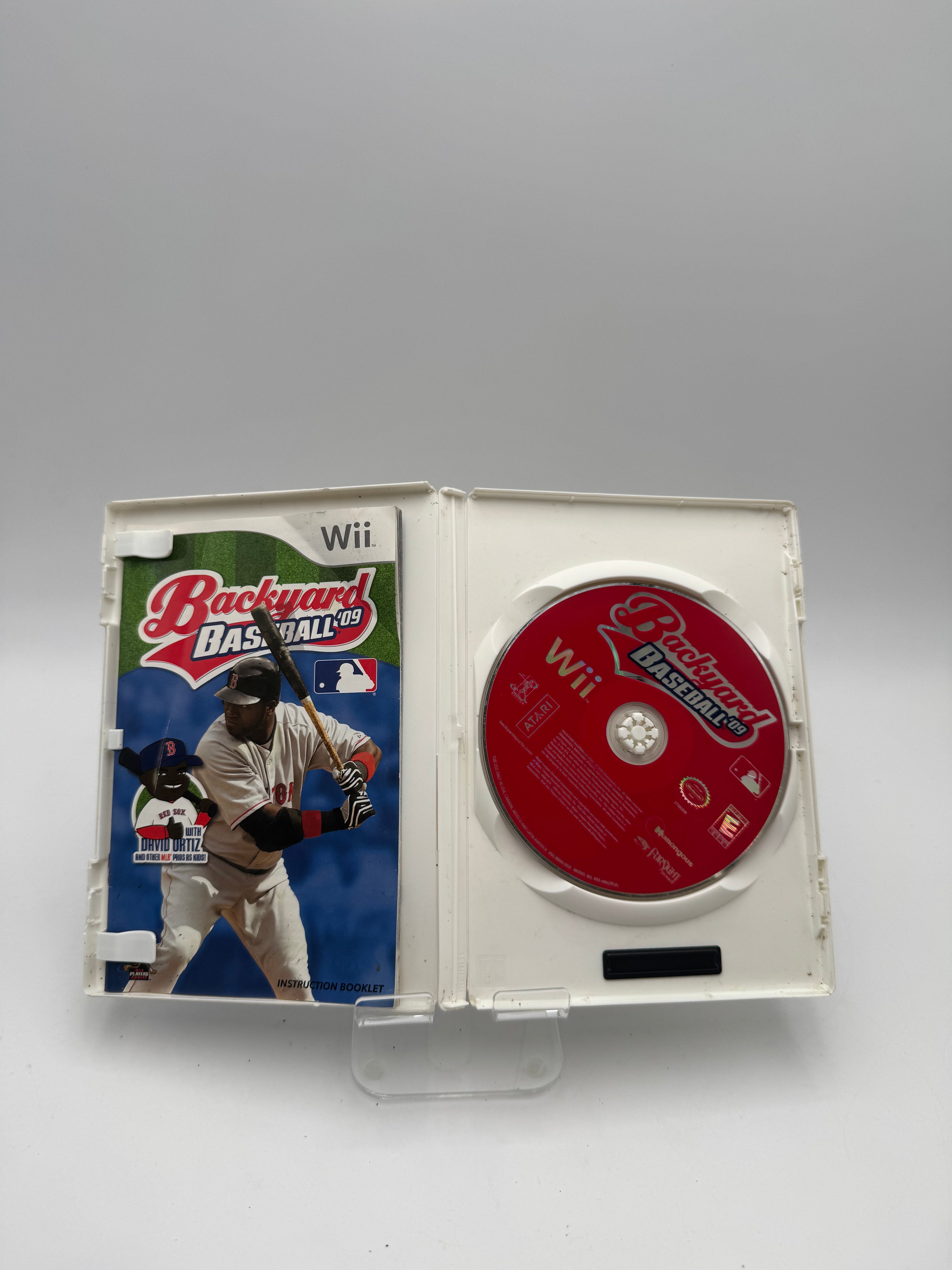 Backyard Baseball 09 Nintendo Wii - Used C Case Manual Inserts