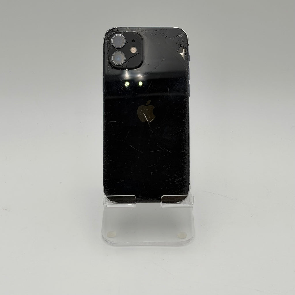 Broken Unlocked Apple iPhone 12 - 128GB - 79% BH - Cracked Back