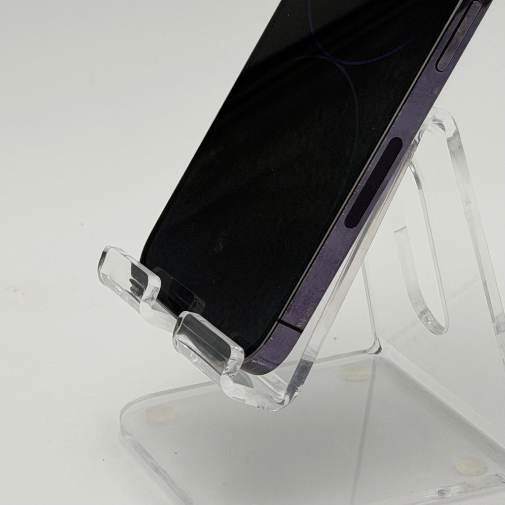 Apple iPhone 14 Pro 128GB Unlocked - Purple CRACKED BACK